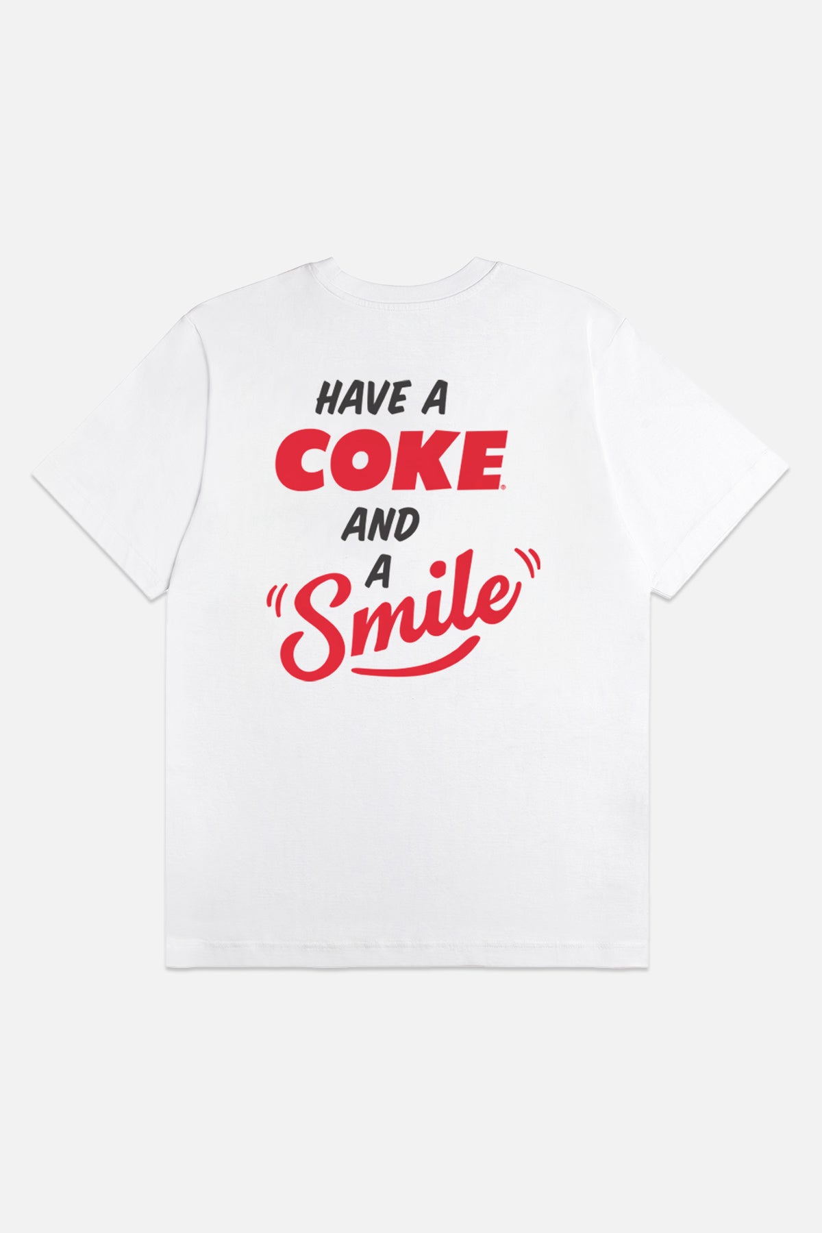 Coca-Cola Brighten Your Day T-shirt in White