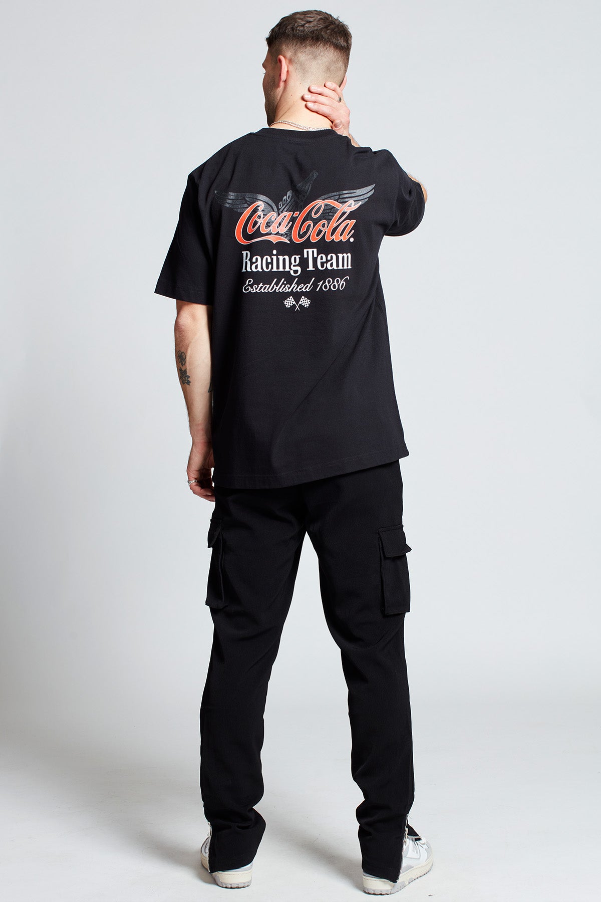 Coca-Cola Racing Team T-shirt in Black