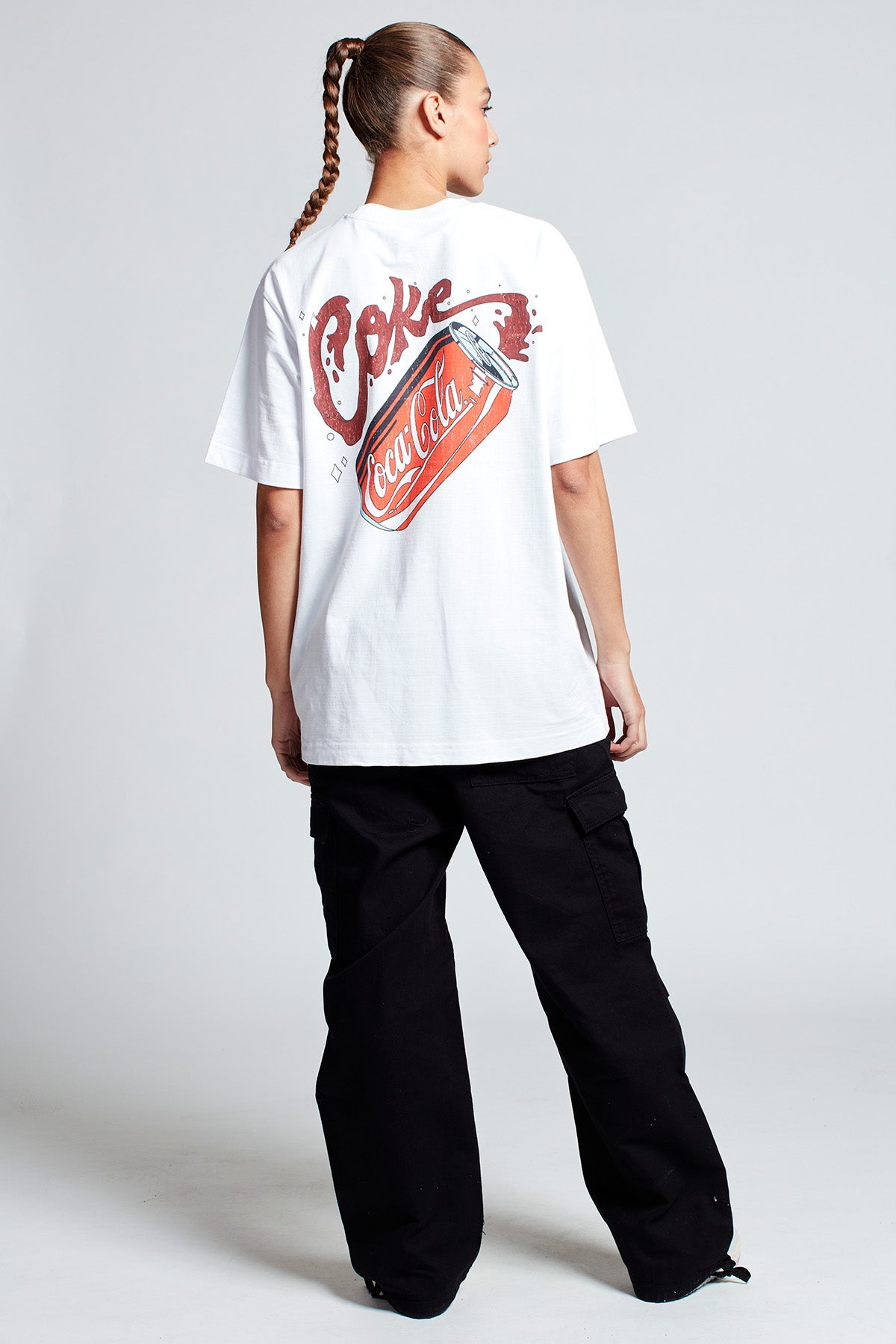 Coca-Cola Spillage T-shirt in White