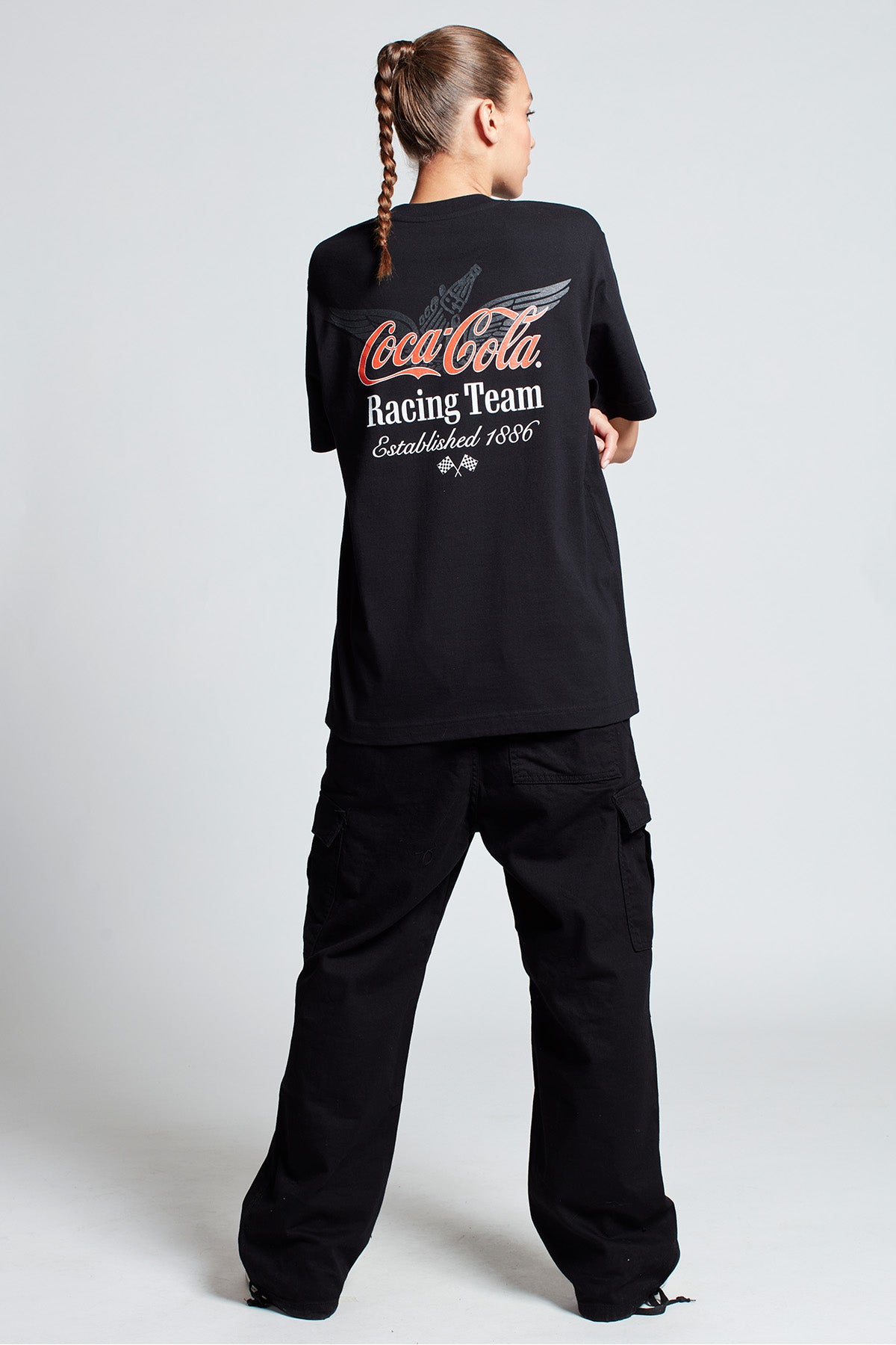 Coca-Cola Racing Team T-shirt in Black