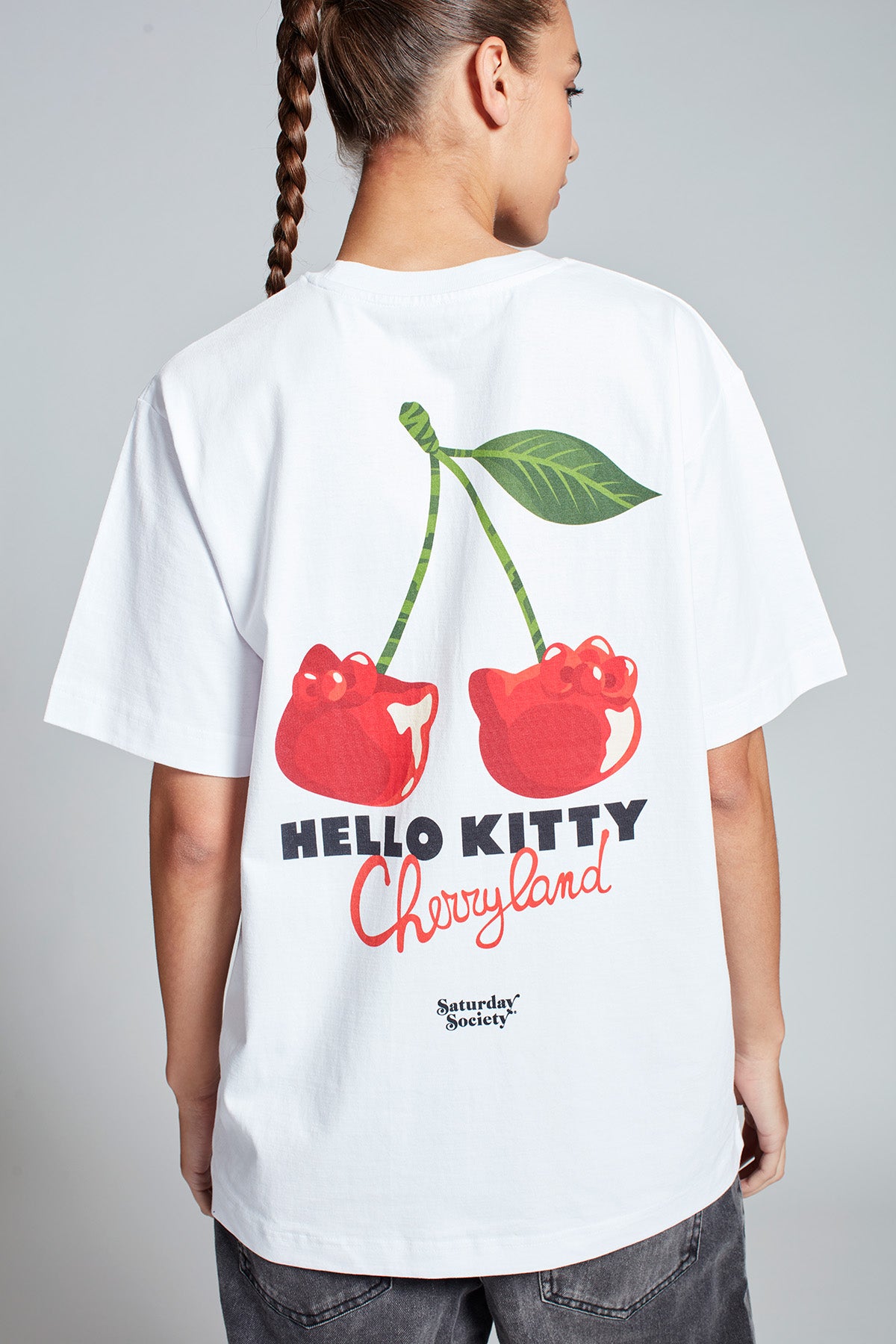Hello Kitty Cherryland T-shirt in White