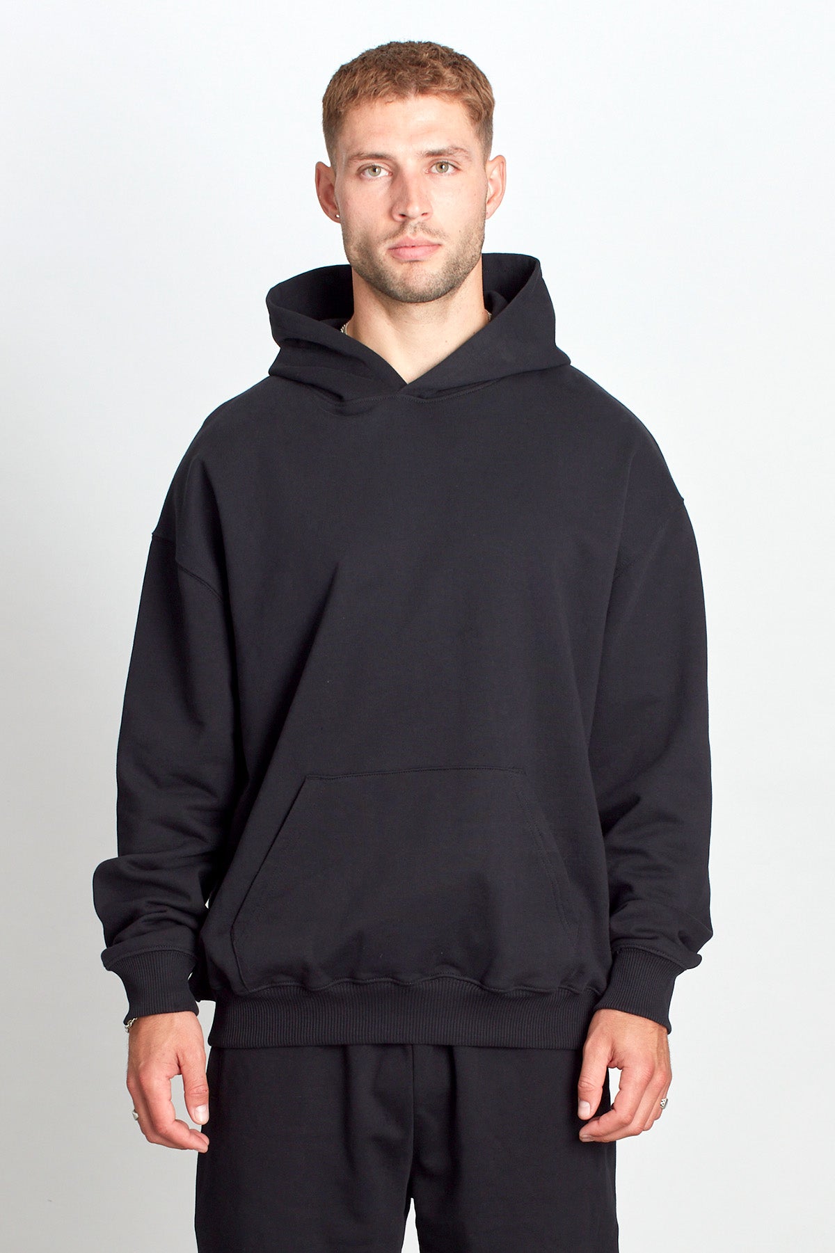 Saturday Society Minimals Hoodie in Black