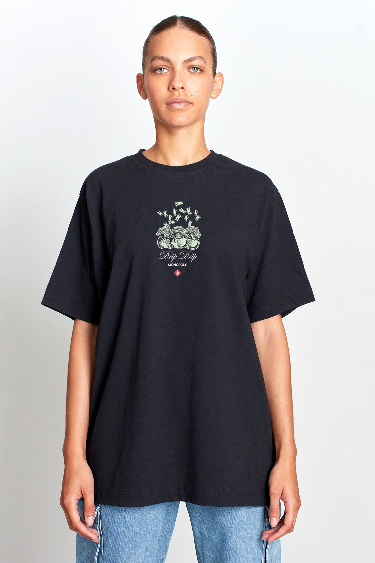 Monopoly Behind Bars T-shirt in Black