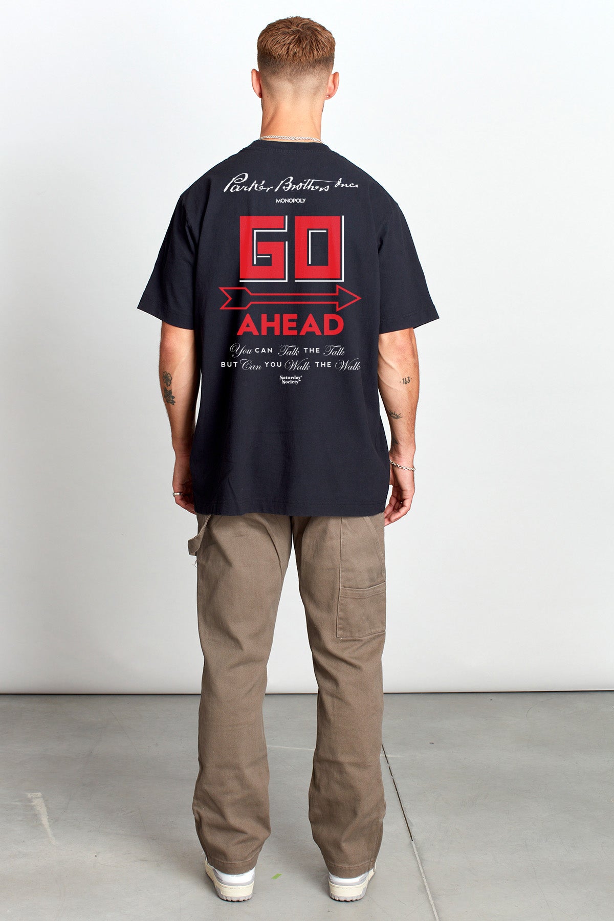 Monopoly Go Ahead T-shirt in Black