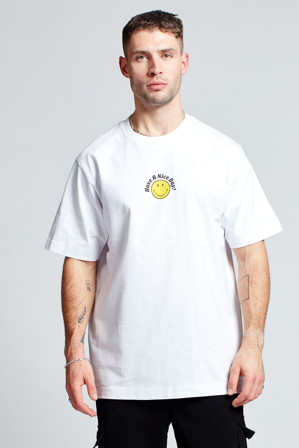 Smiley Originals® Original Raver T-shirt in White