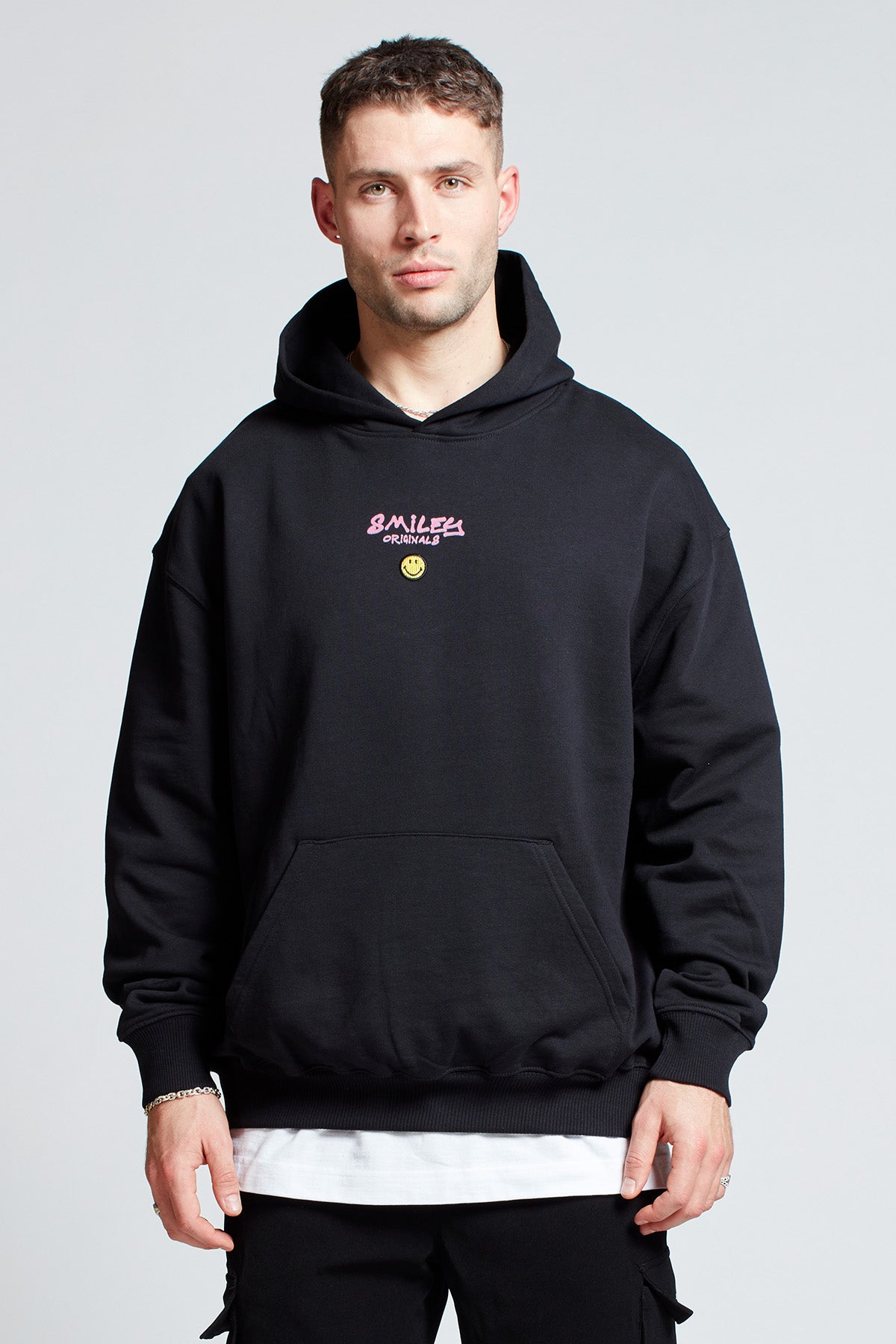 Smiley Originals® In Your Hands Hoodie in Black