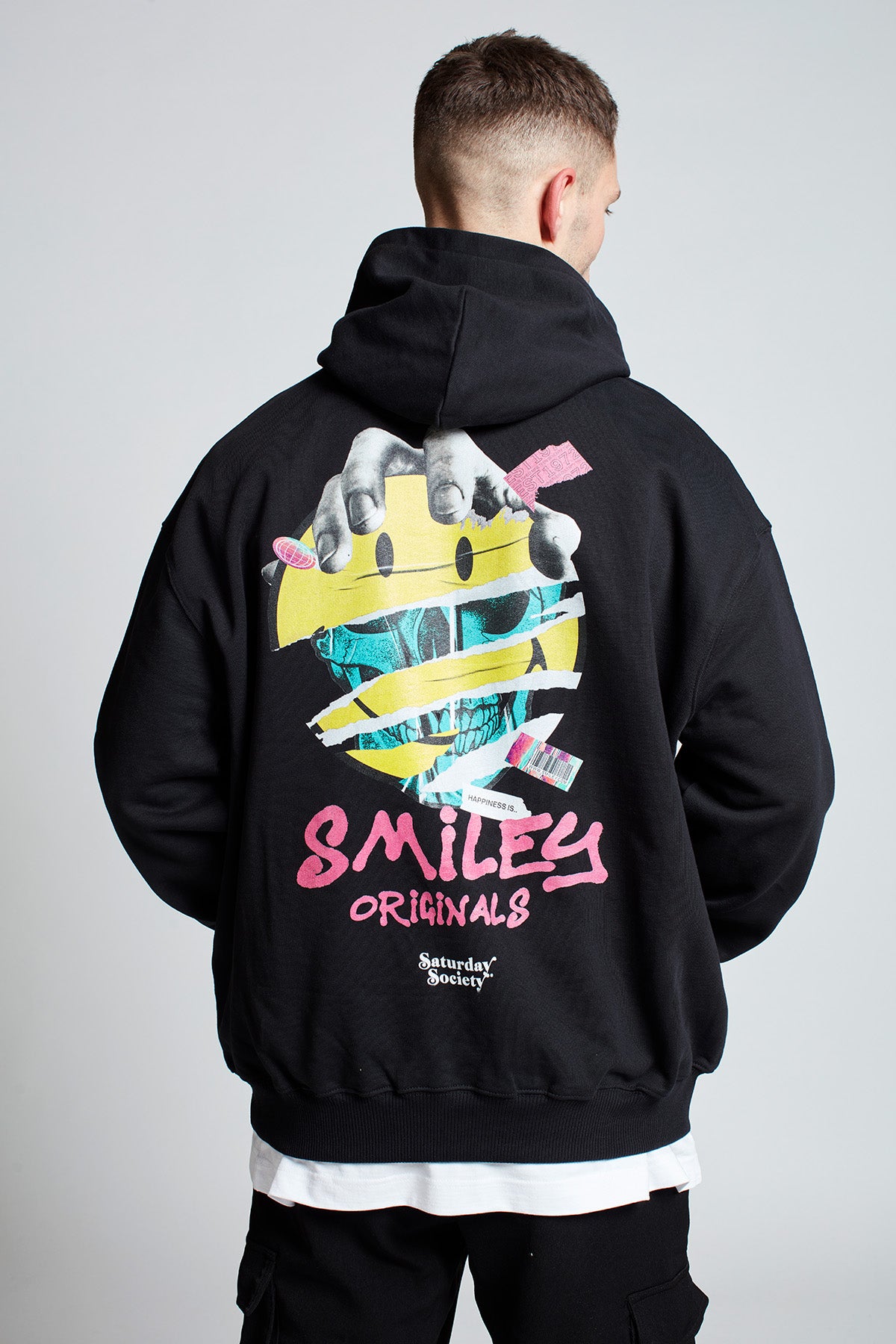 Smiley Originals® In Your Hands Hoodie in Black