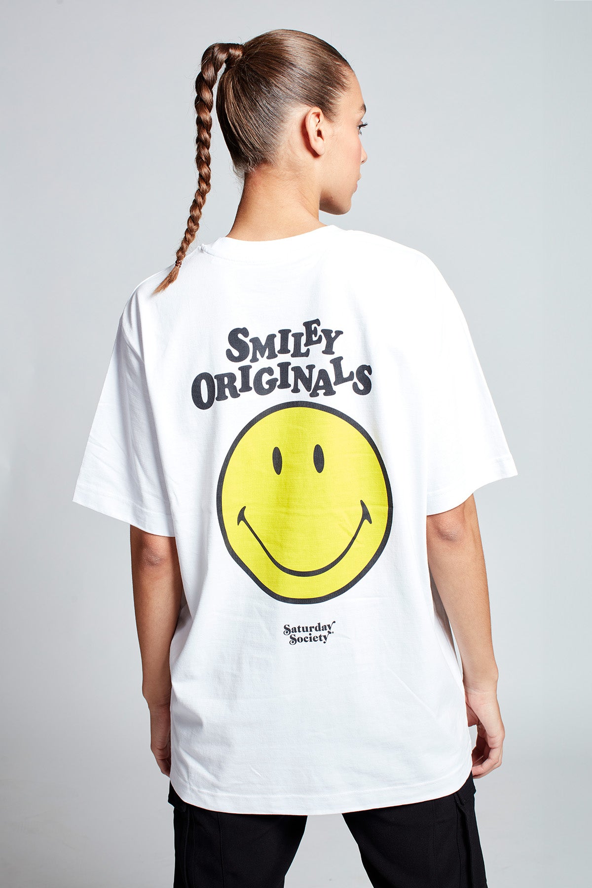 Smiley Originals Sweatshirt Mit Smiley Smiley Originals The Original T-shirt In White Womens Saturday