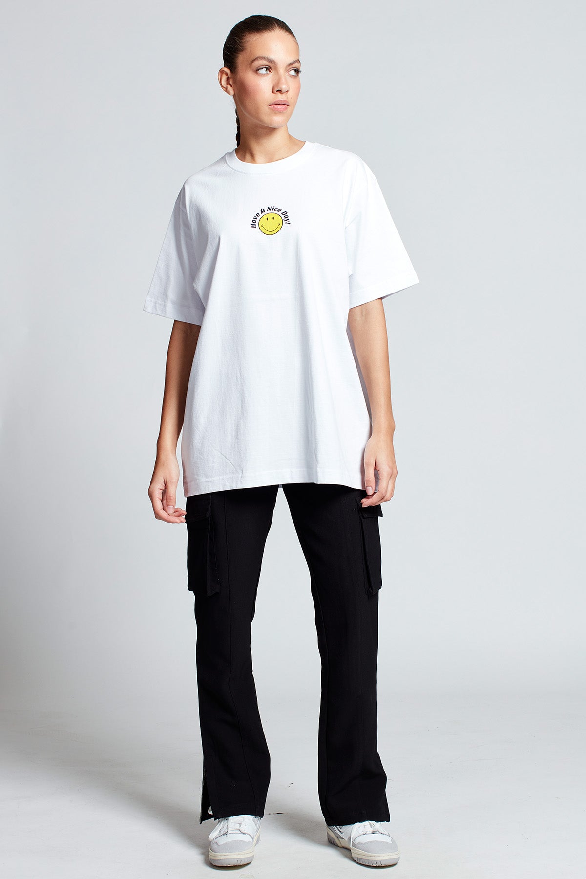 Smiley Originals® Original Raver T-shirt in White