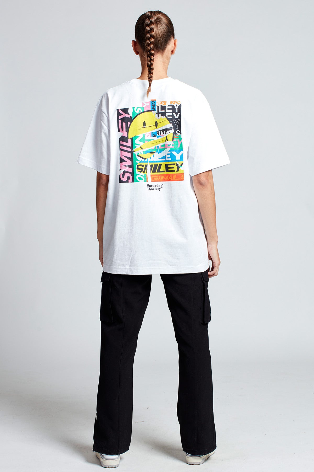 Smiley Originals® Original Raver T-shirt in White
