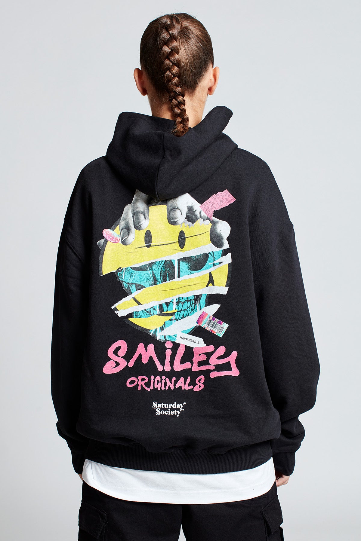 Smiley Originals® In Your Hands Hoodie in Black