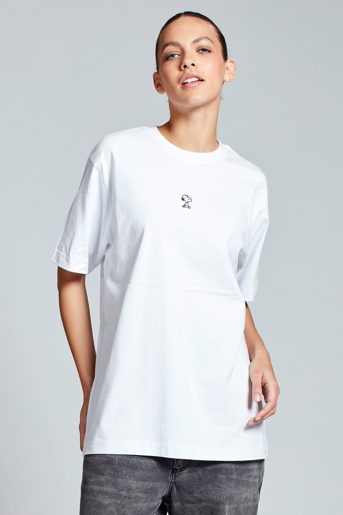 Snoopy Take Care T-shirt in White