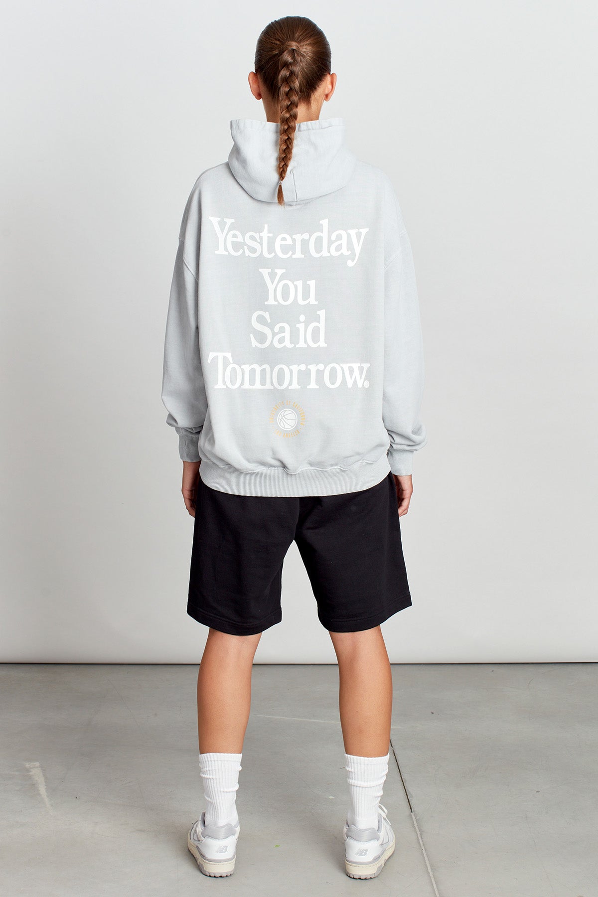 UCLA Yesterday Hoodie in Cool Grey