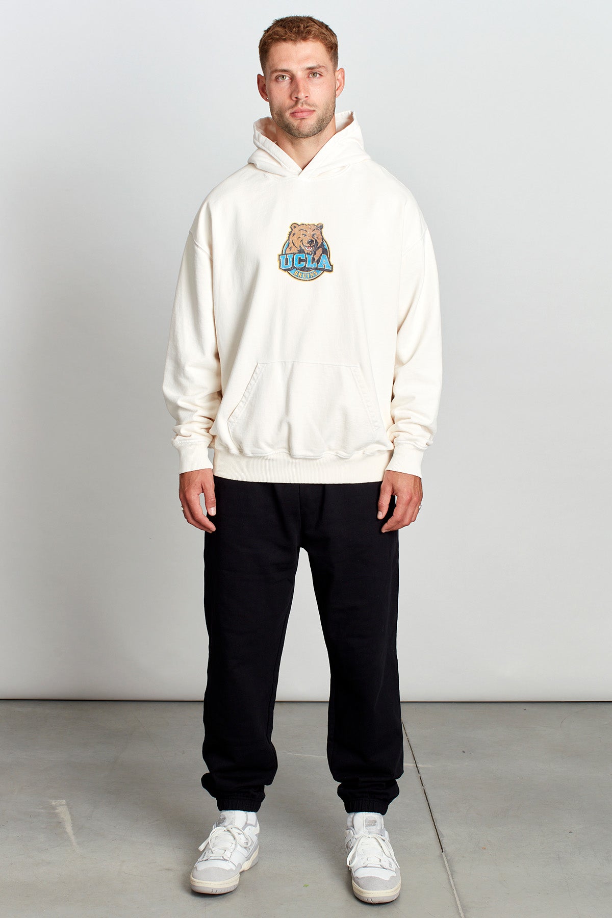 UCLA Joe Bruins Hoodie in Vintage White