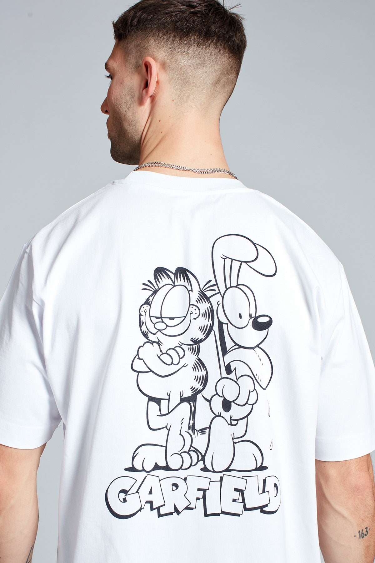 Garfield Buddies T-shirt in White