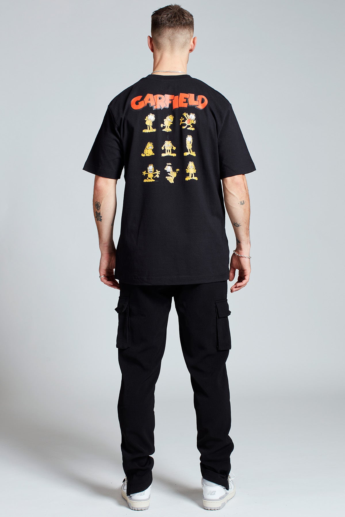 Garfield Moods T-shirt in Black