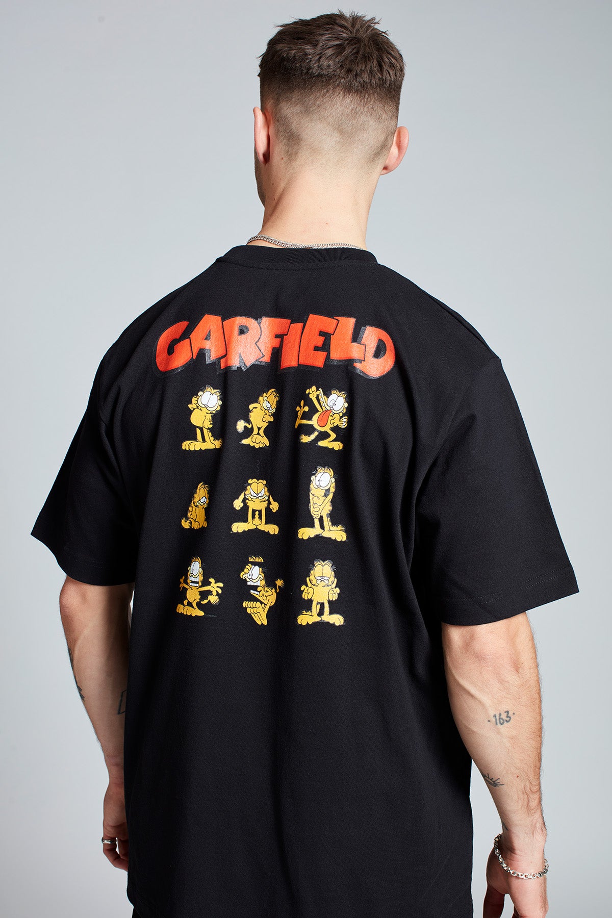 Garfield Moods T-shirt in Black