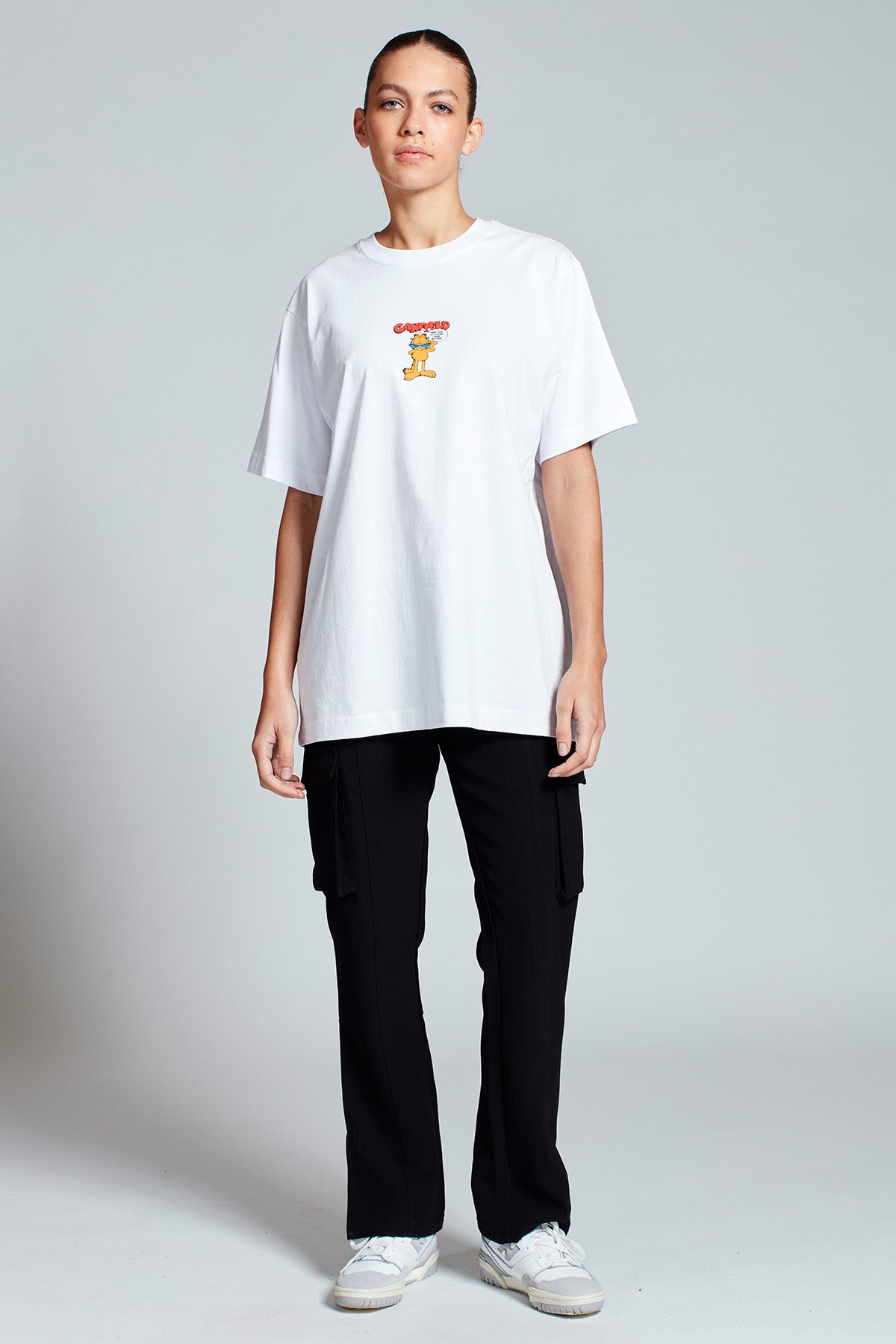 Garfield Attitude T-shirt in White