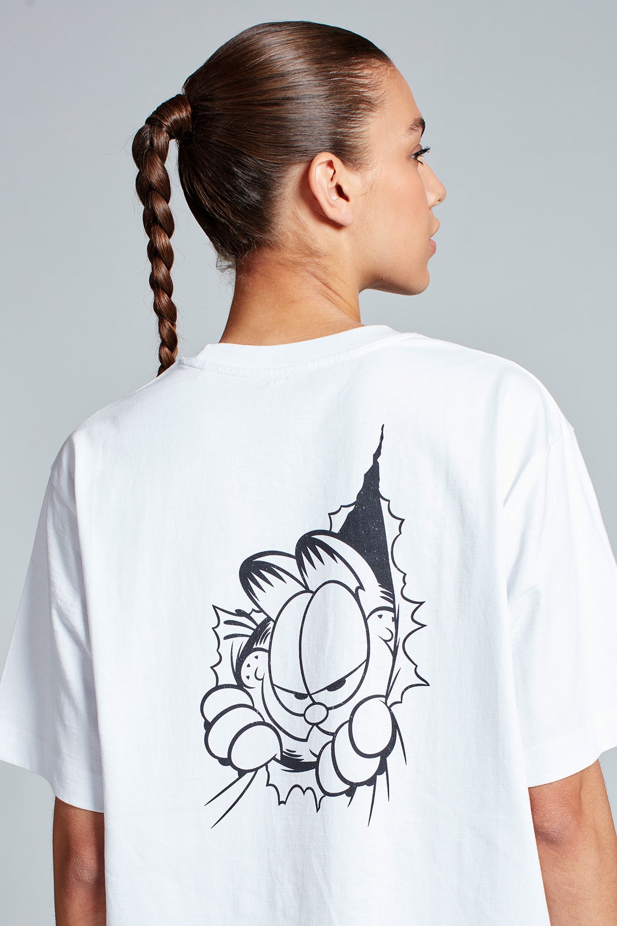 Garfield Attitude T-shirt in White