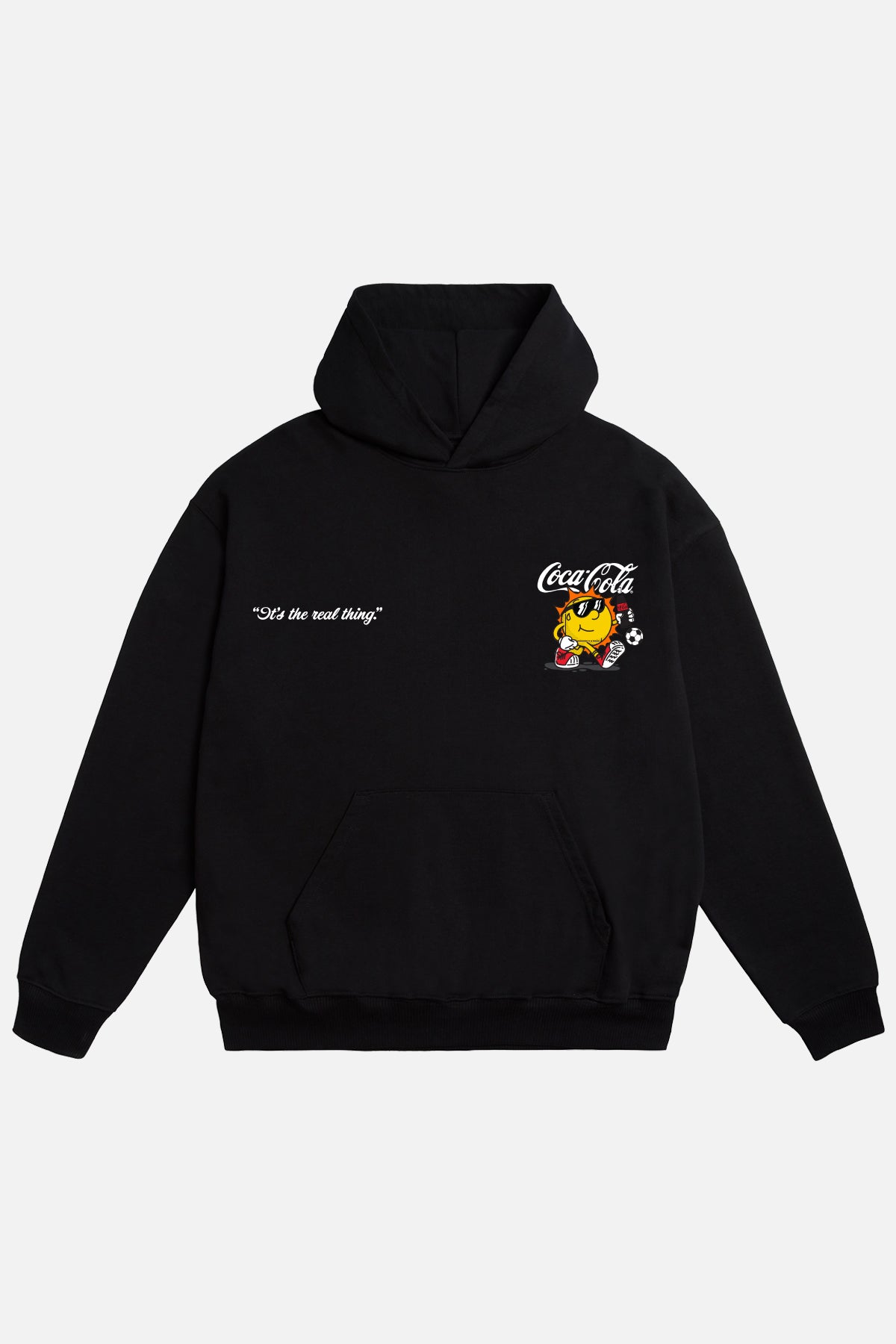 Coca-Cola Saturday Mascot Hoodie in Black