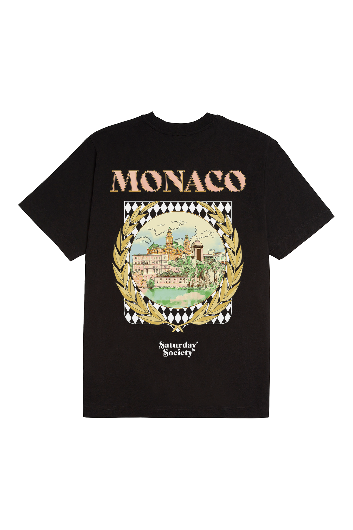 Saturday Society Monaco T-shirt in Black