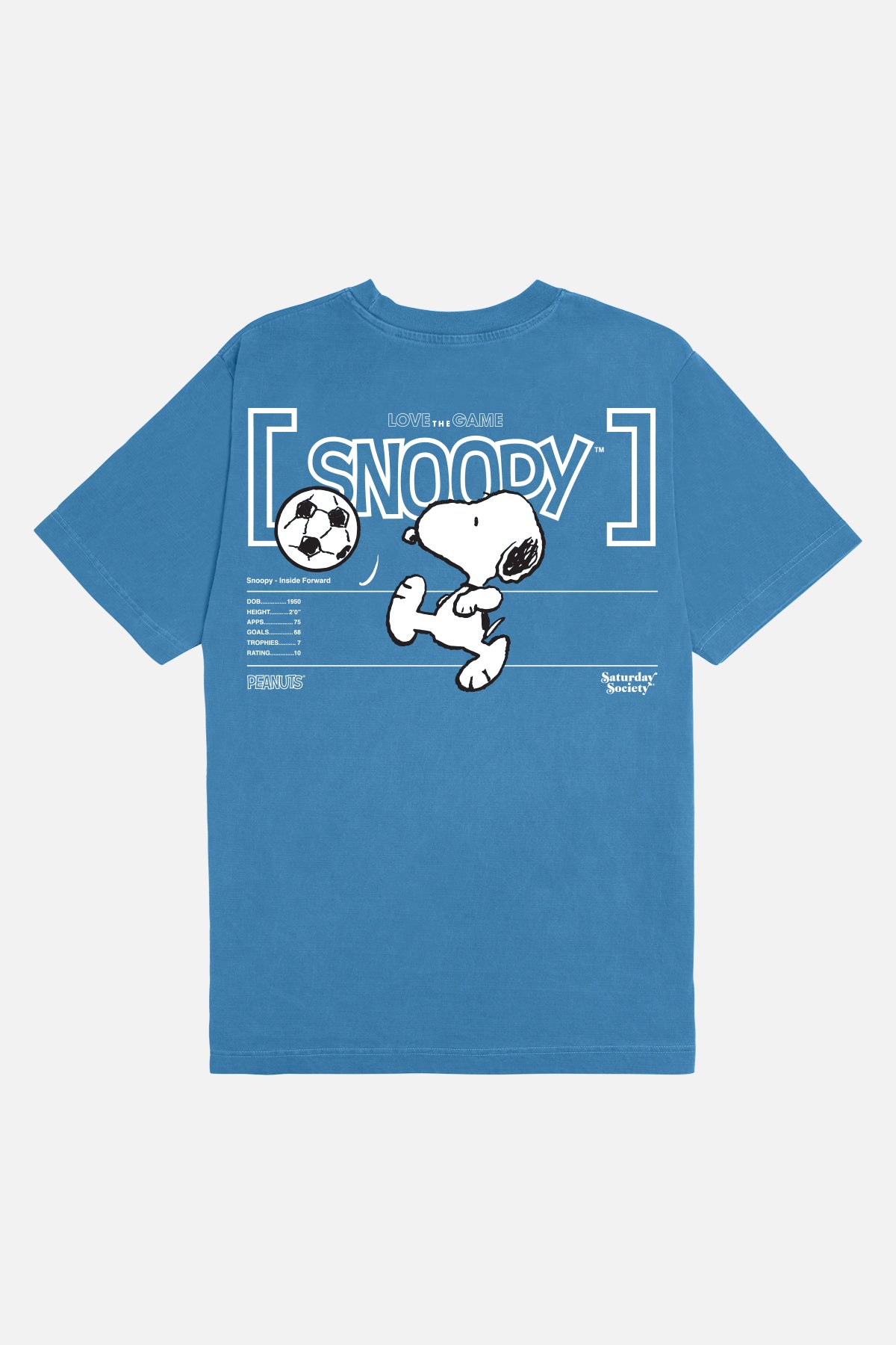 Snoopy Trumps T-shirt in Federal Blue