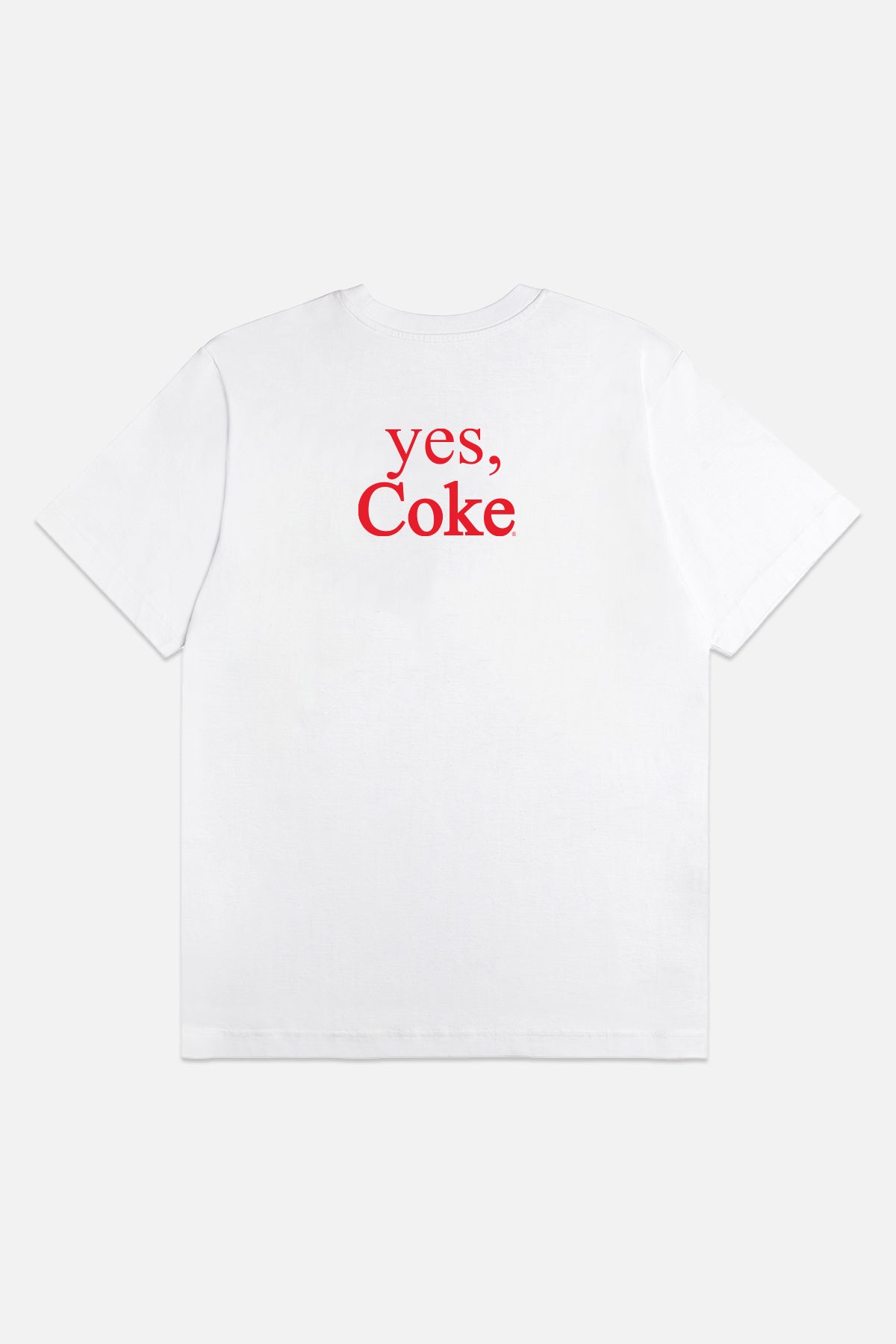 Coca-Cola Refreshment Ahead T-shirt in White