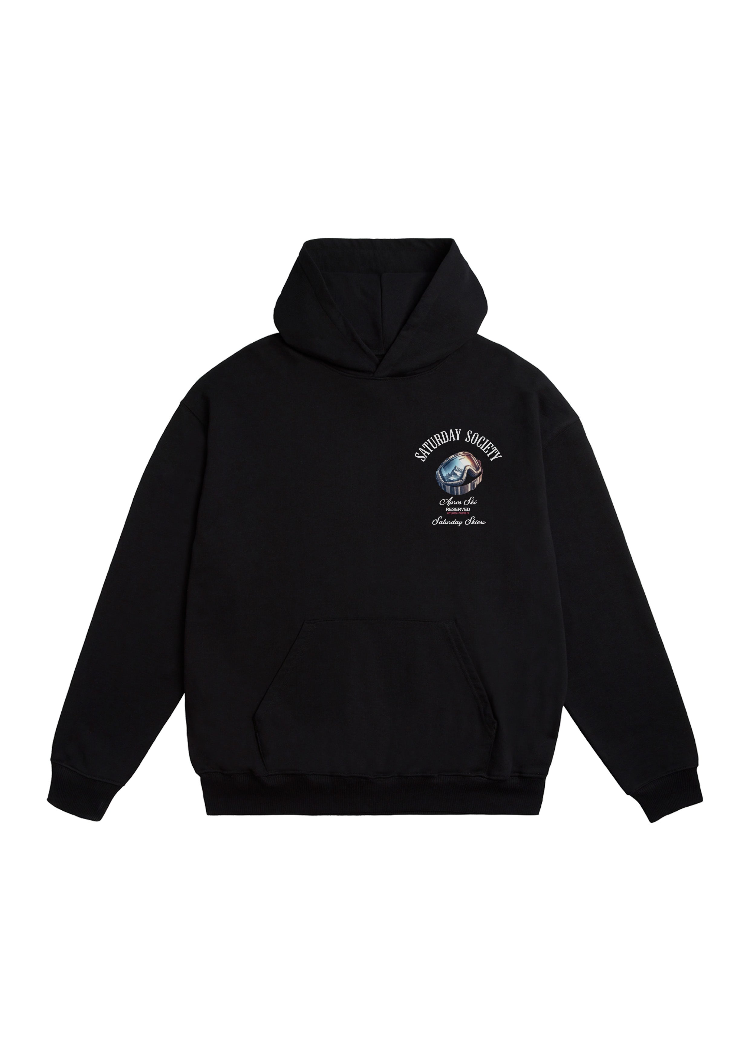 Saturday Society Le Grand Massif Hoodie in Black