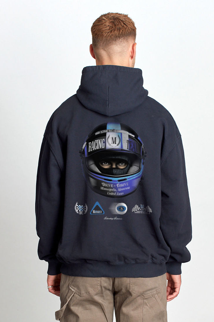 Saturday Society Minneapolis Racing Hoodie in Black