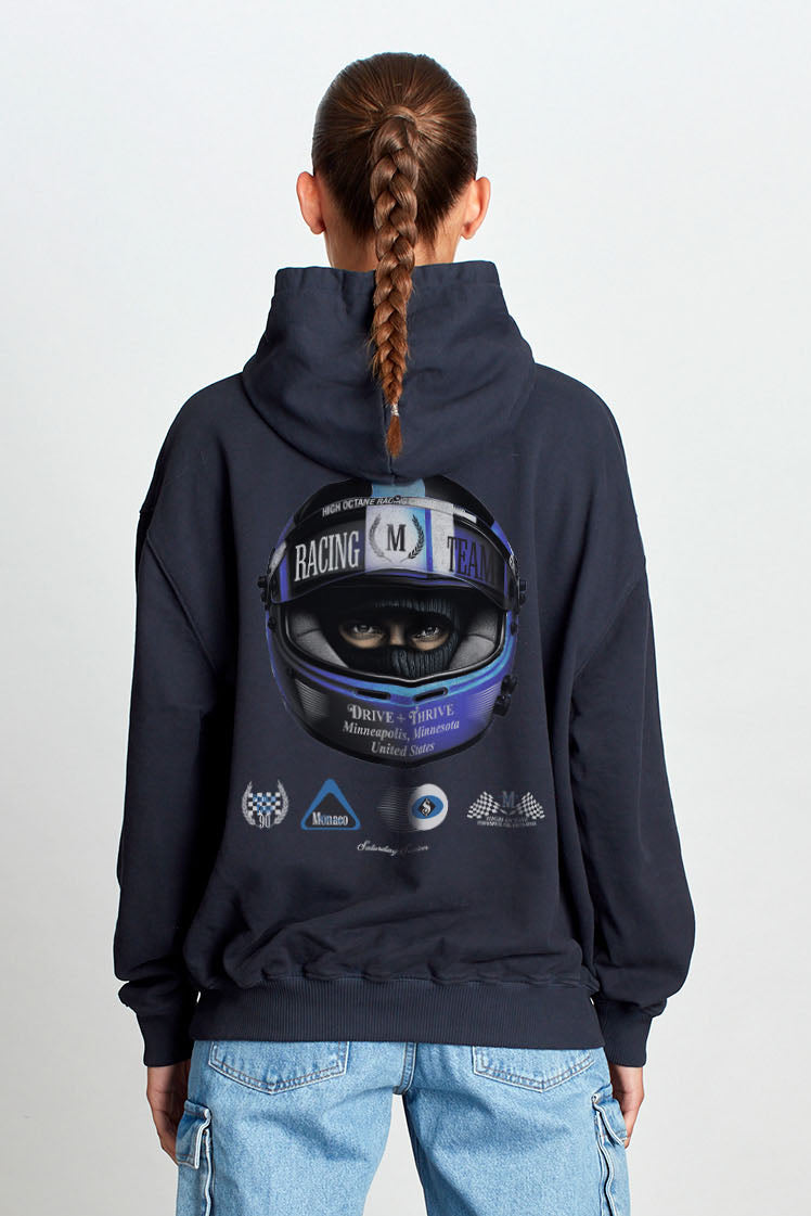 Saturday Society Minneapolis Racing Hoodie in Black