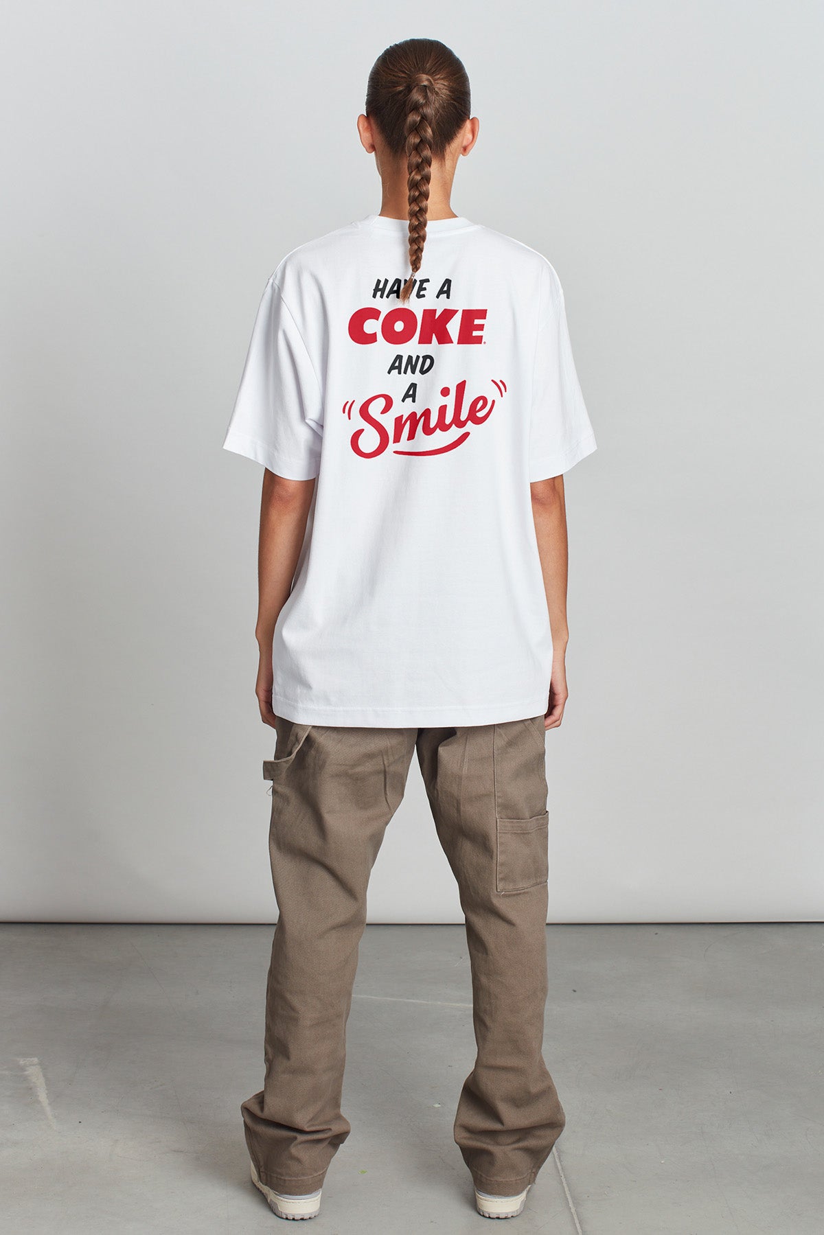 Coca-Cola Brighten Your Day T-shirt in White