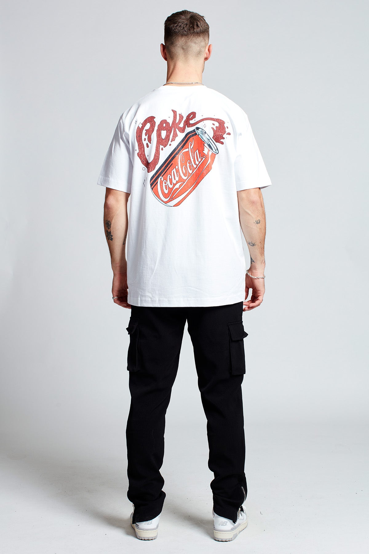 Coca-Cola Spillage T-shirt in White