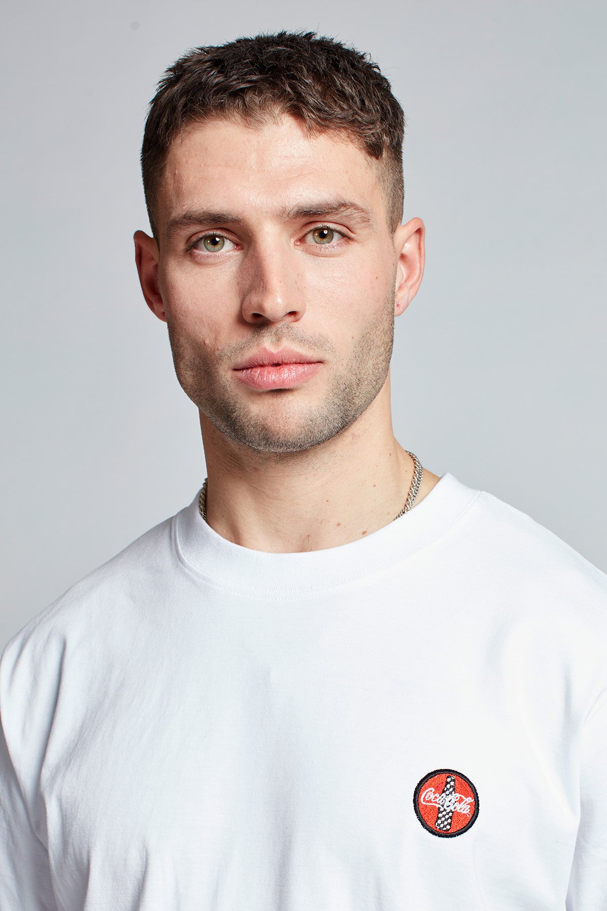 Coca-Cola Finish Line T-shirt in White