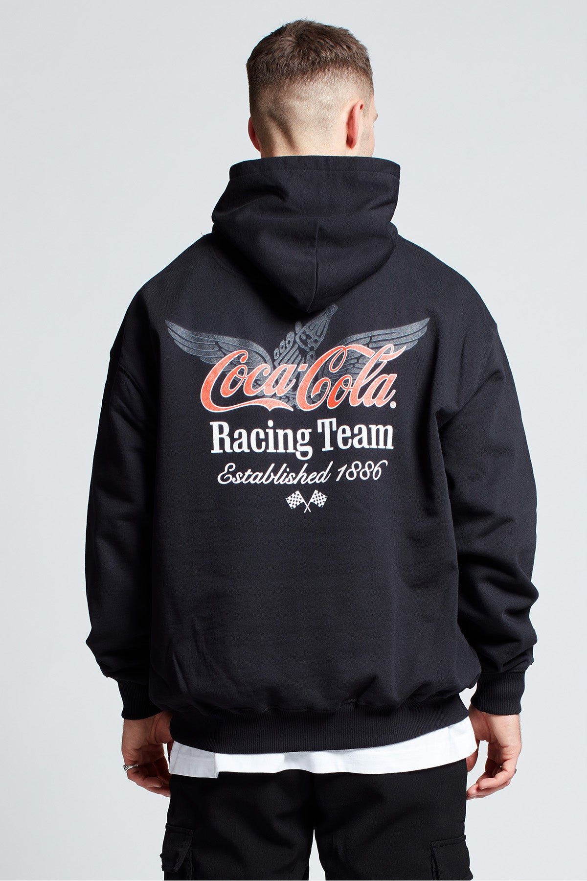 Coca-Cola Racing Team Hoodie in Black