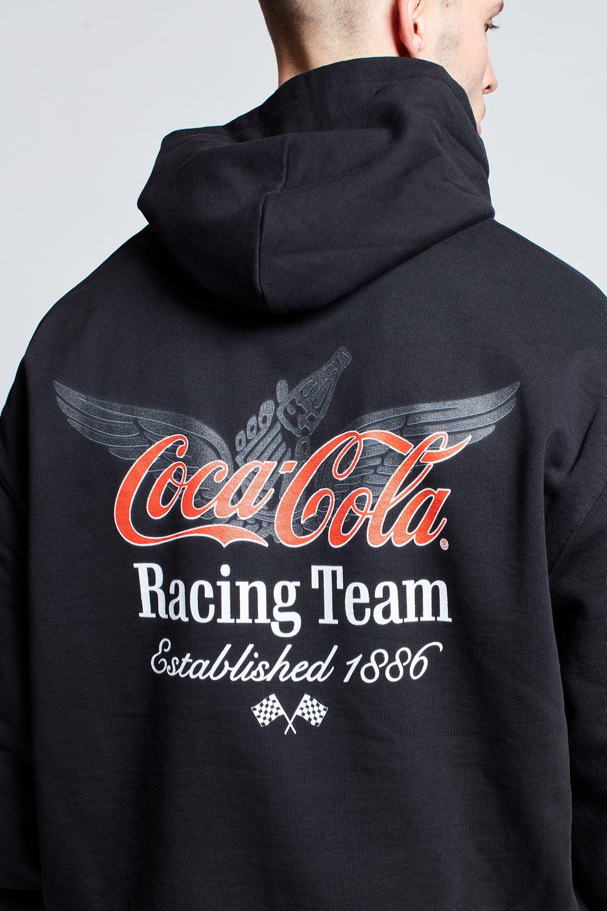 Coca-Cola Racing Team Hoodie in Black