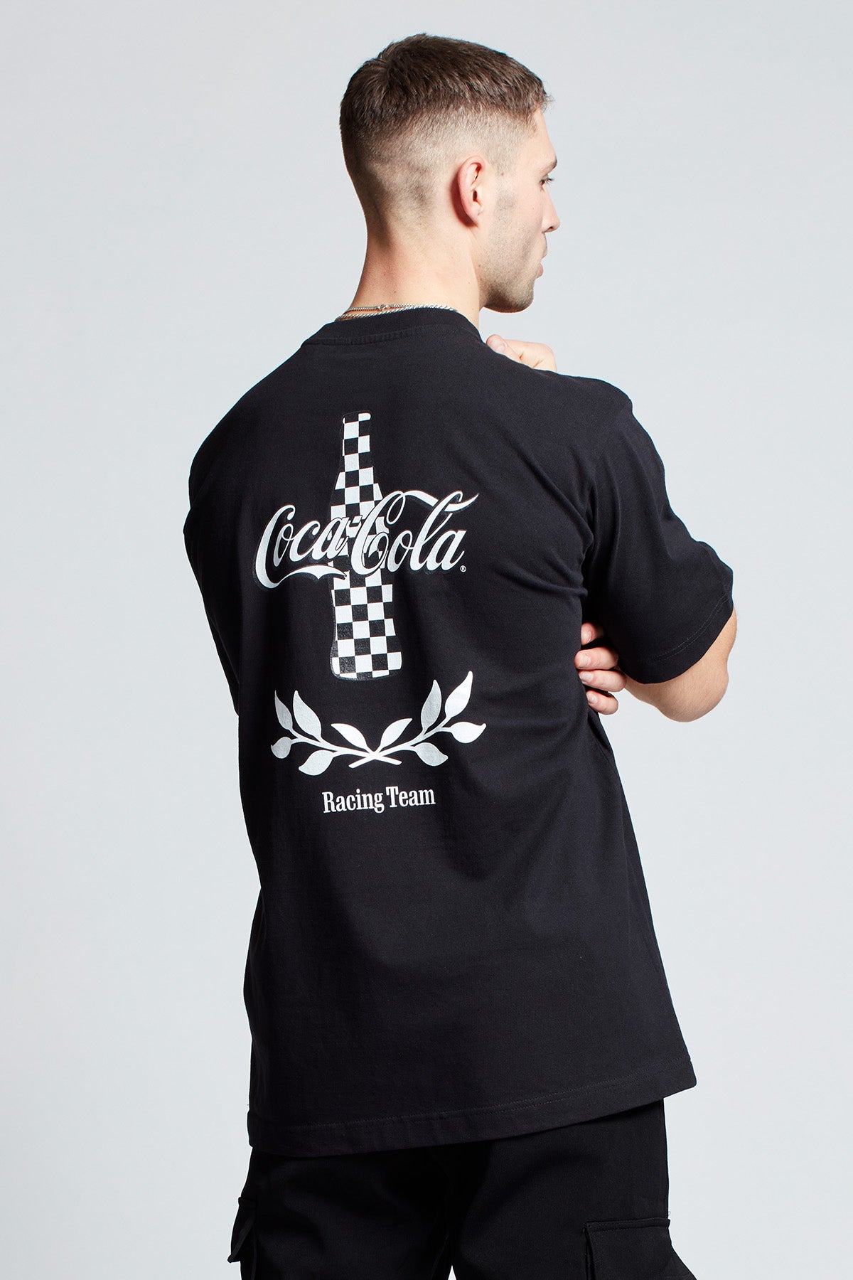 Coca-Cola Parc Ferme T-shirt in Black