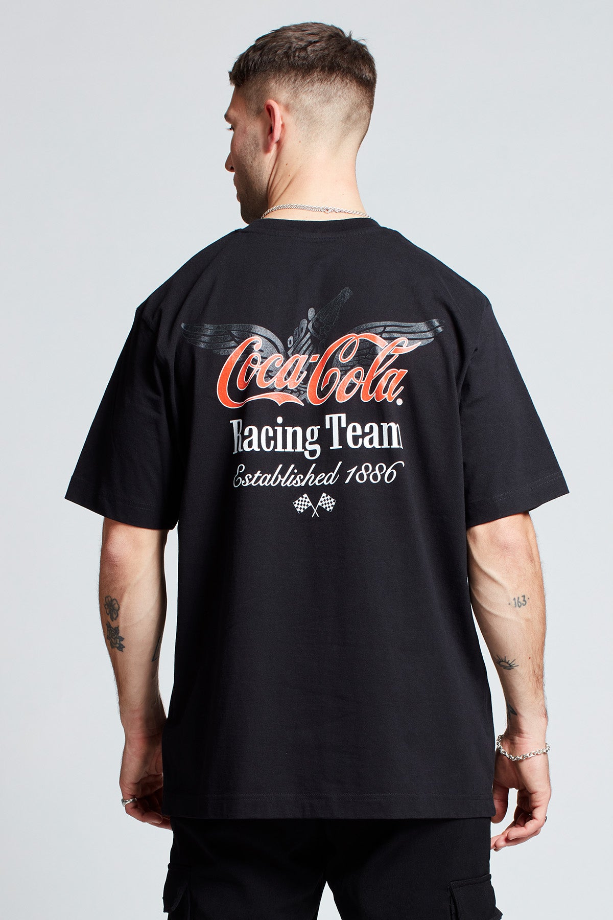 Coca-Cola Racing Team T-shirt in Black