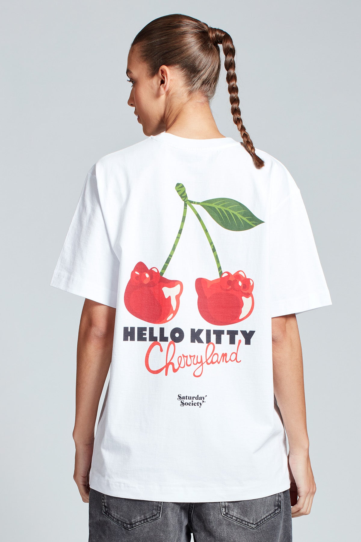 Hello Kitty Cherryland T-shirt in White