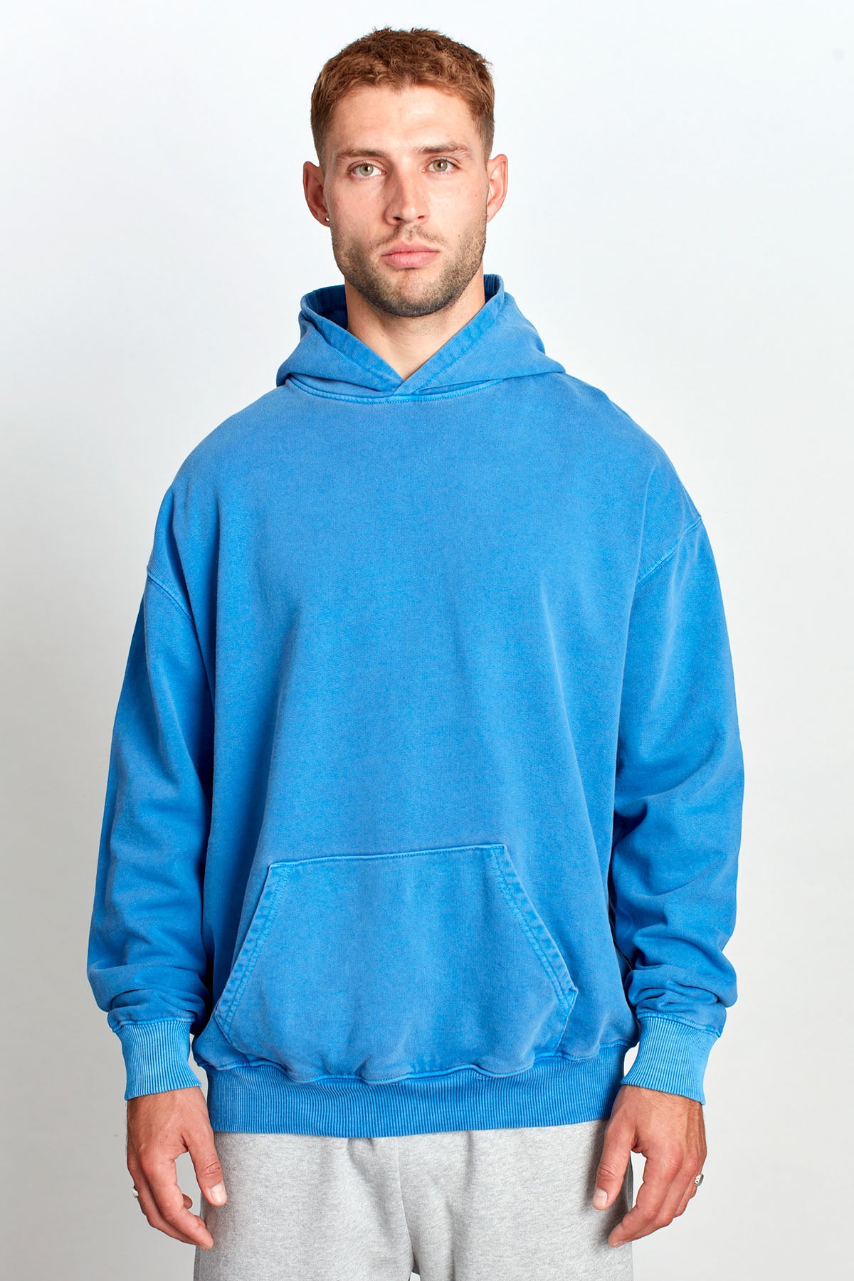 Saturday Society Minimals Hoodie in Federal Blue