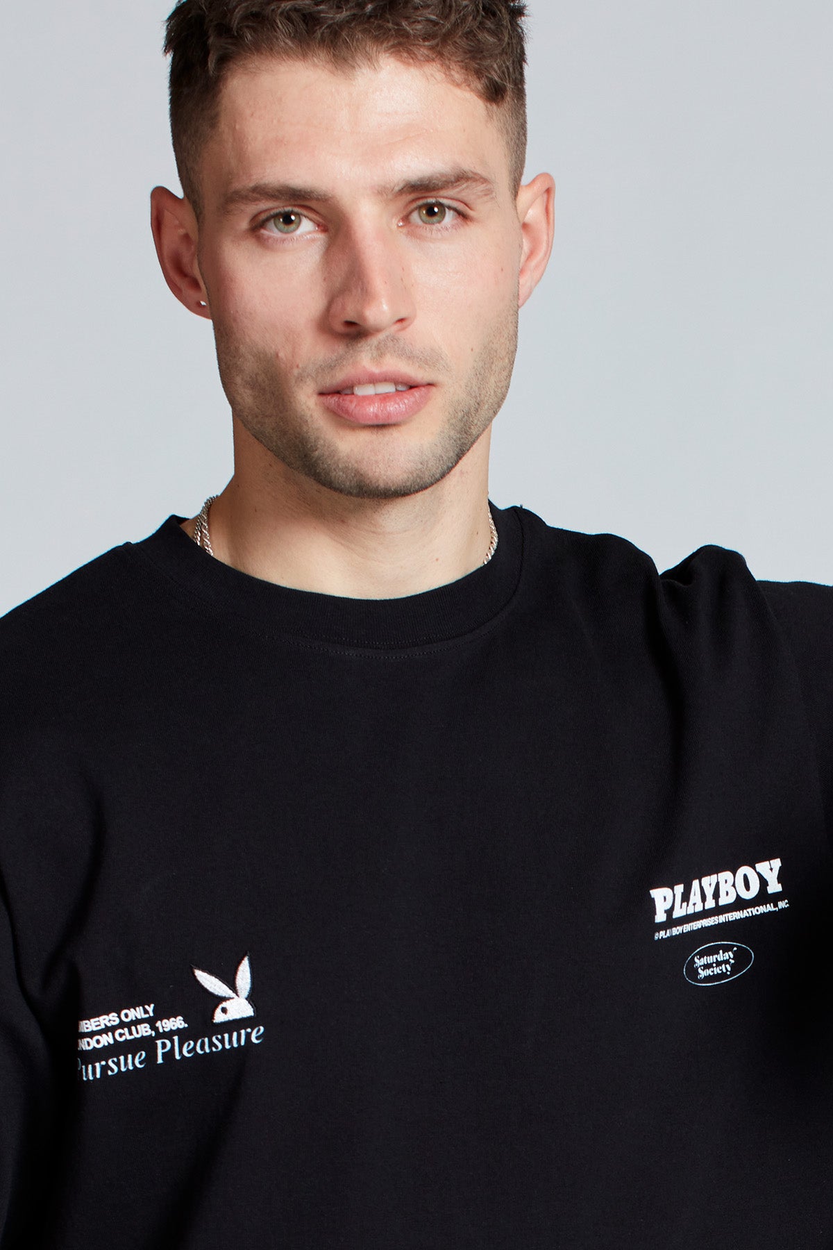 Playboy Street Lights T-shirt in Black