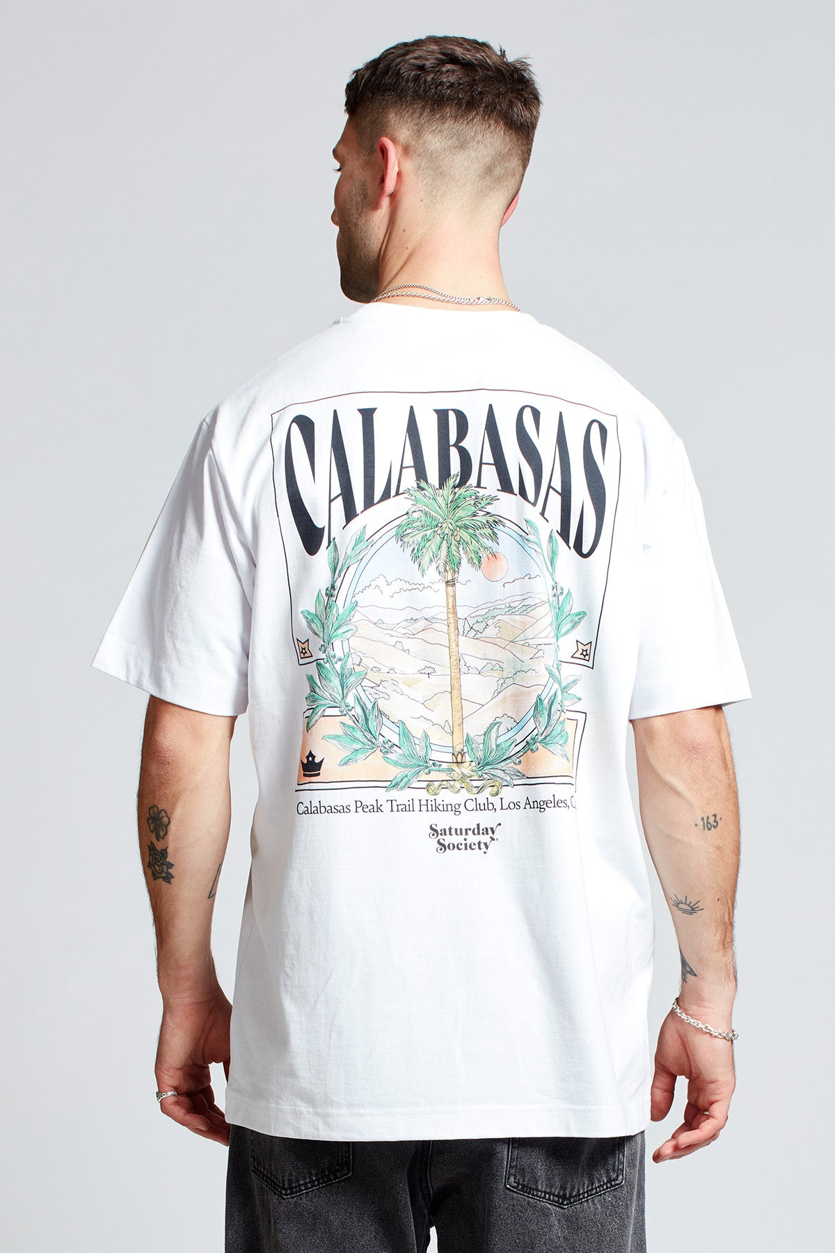 Saturday Society Calabasas T-shirt in White