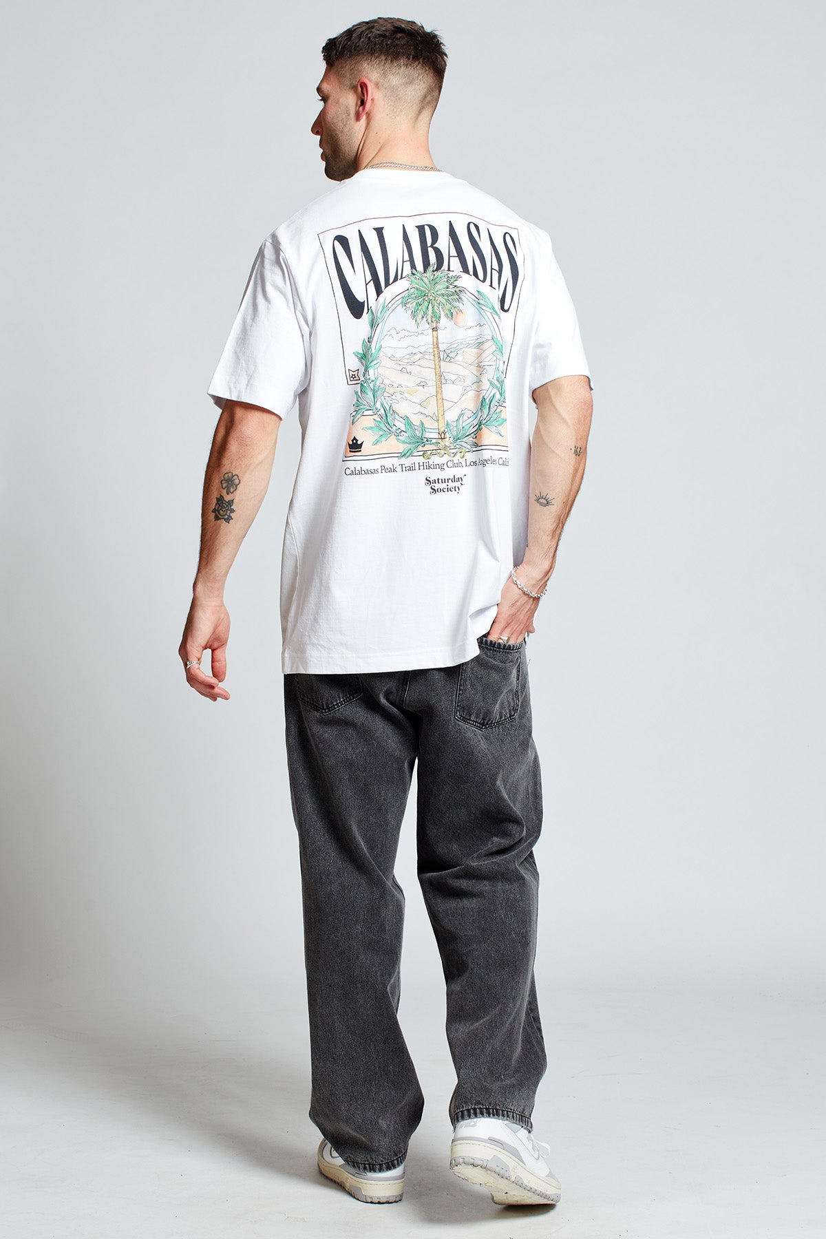 Saturday Society Calabasas T-shirt in White