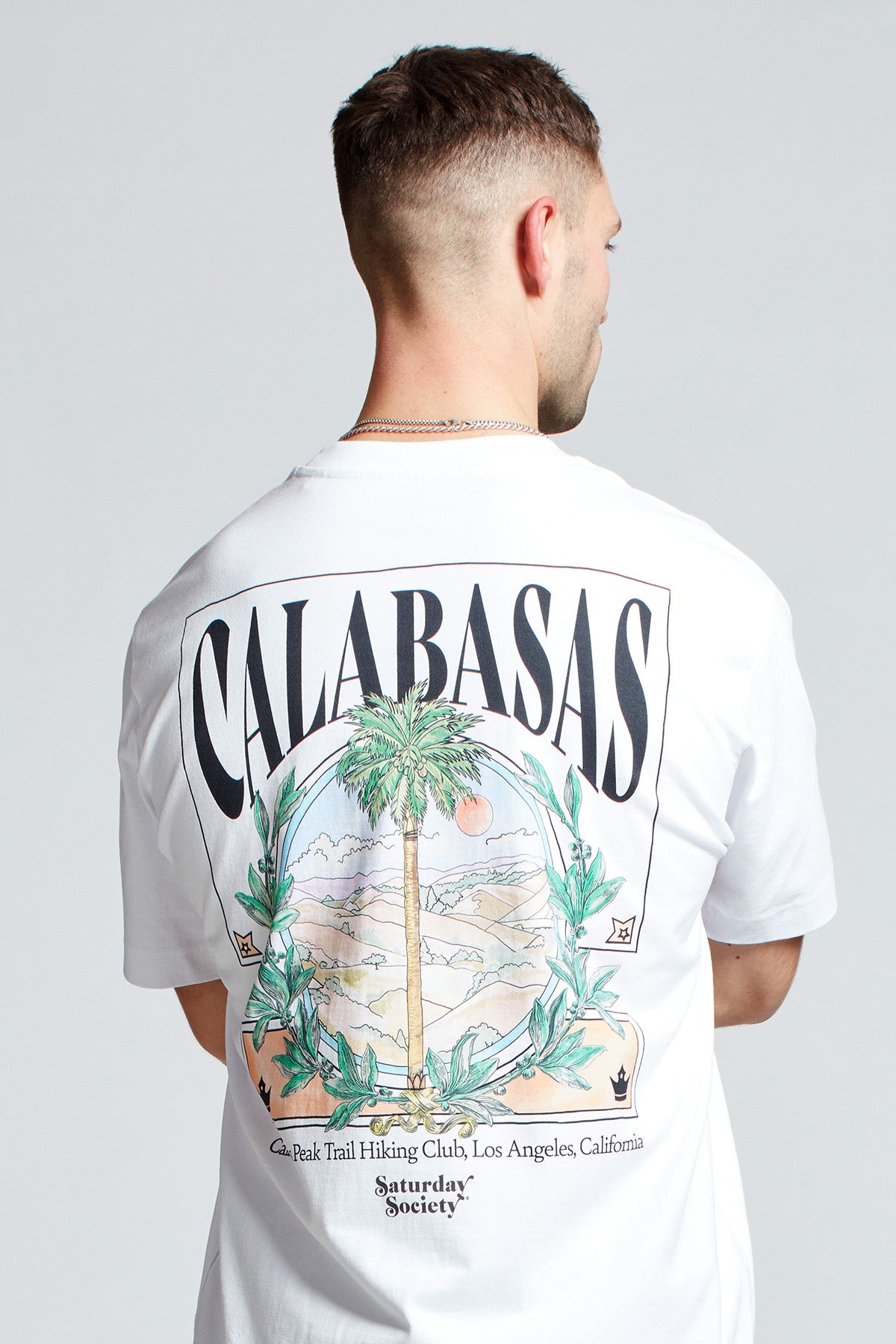 Saturday Society Calabasas T-shirt in White