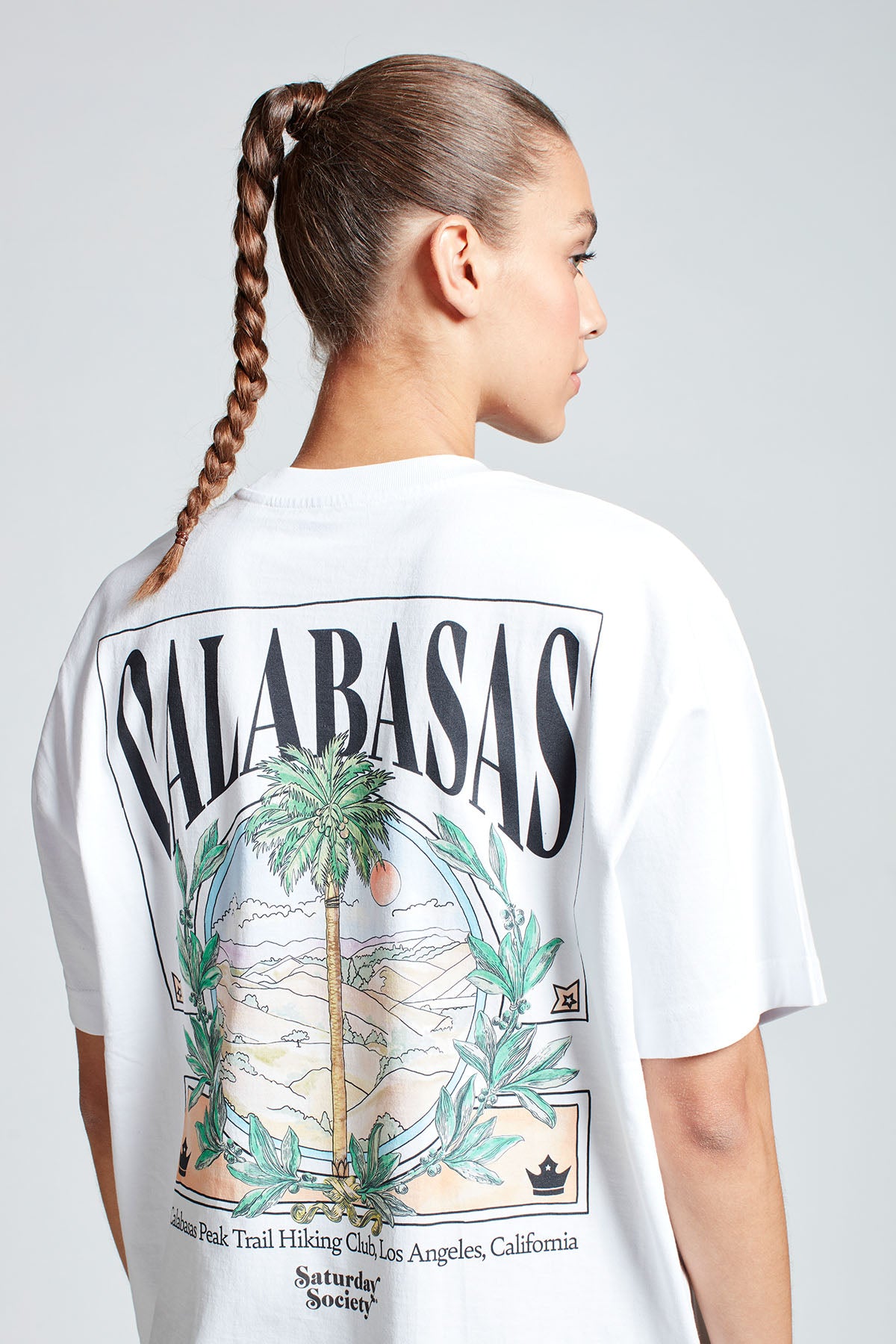 Saturday Society Calabasas T-shirt in White