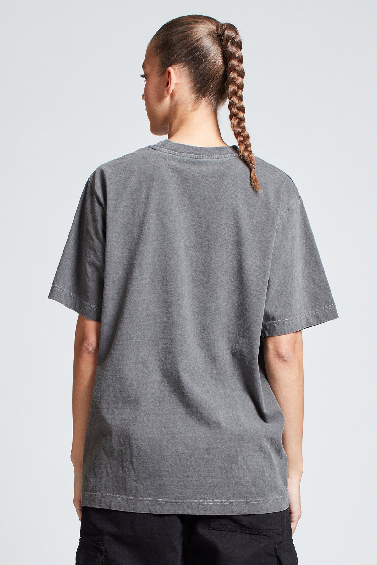 Saturday Society Monaco T-shirt in Washed Grey