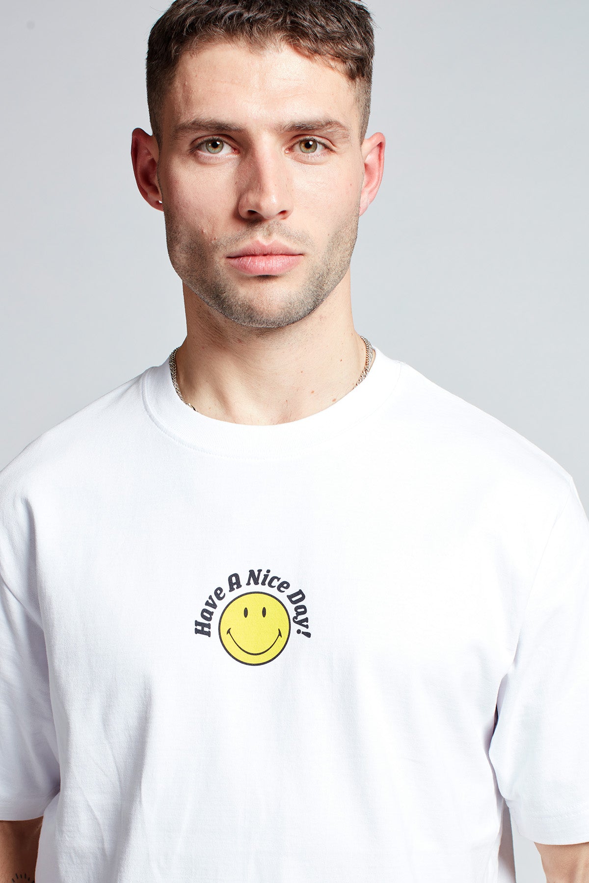 Smiley Originals® Original Raver T-shirt in White