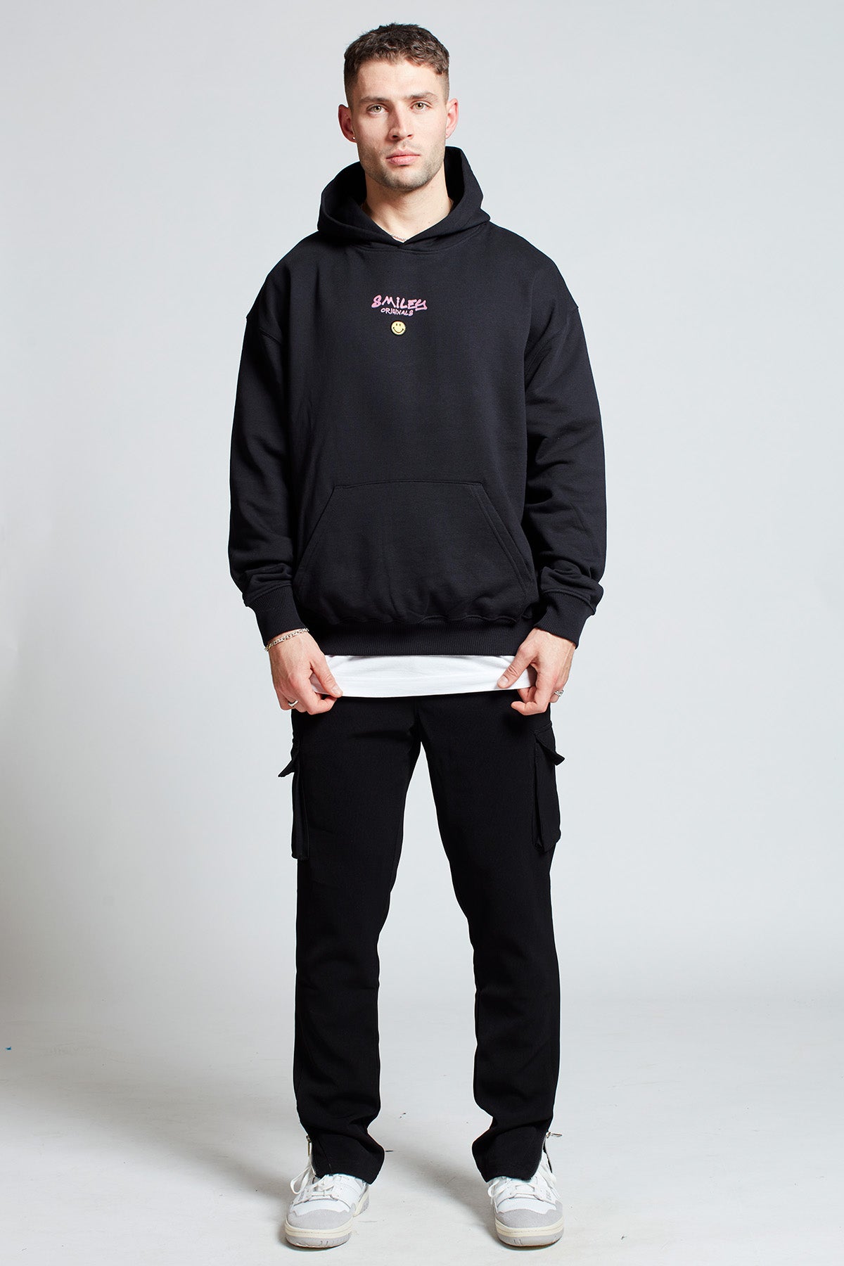 Smiley Originals® In Your Hands Hoodie in Black