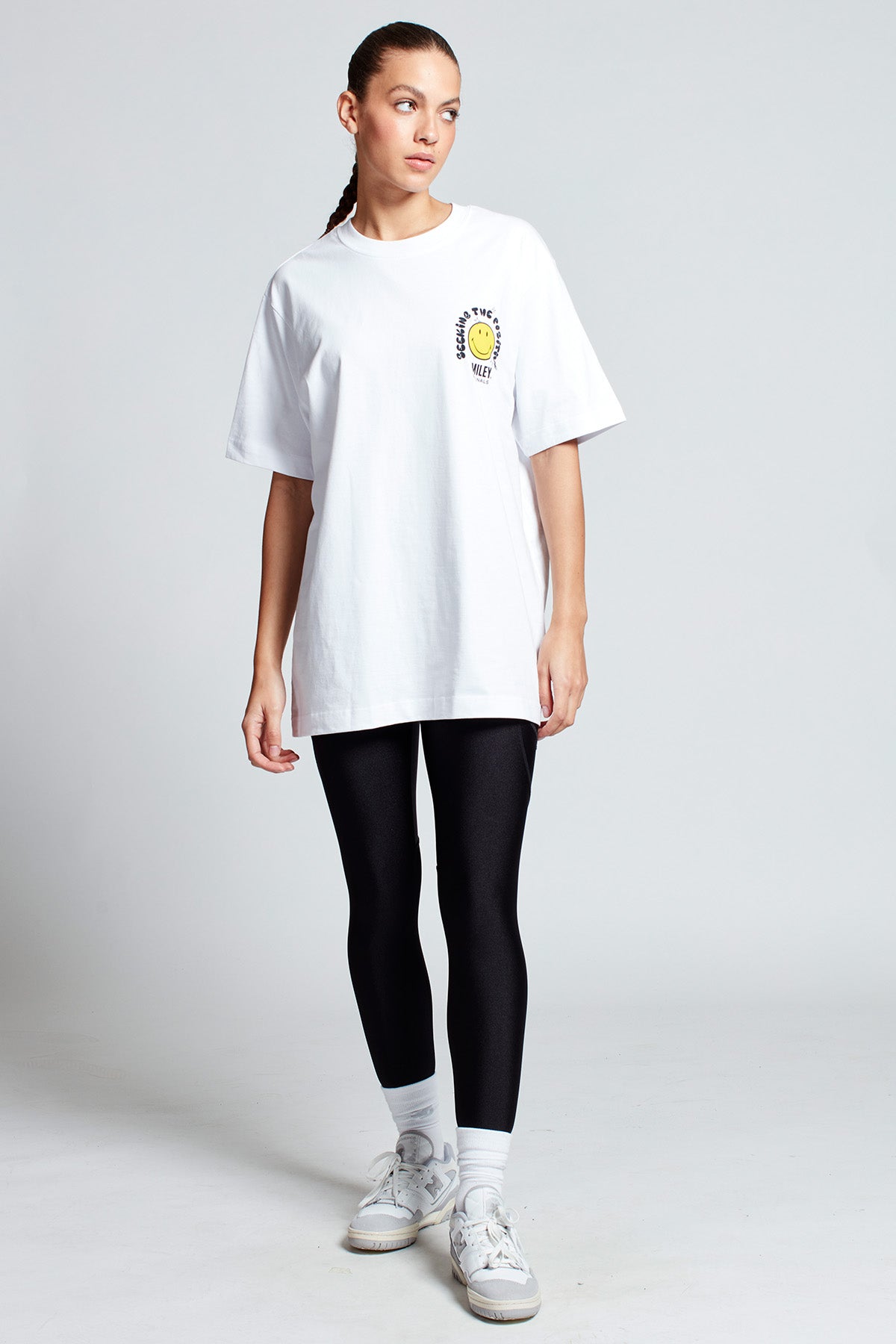 Smiley Originals® Positive Seeker T-shirt in White