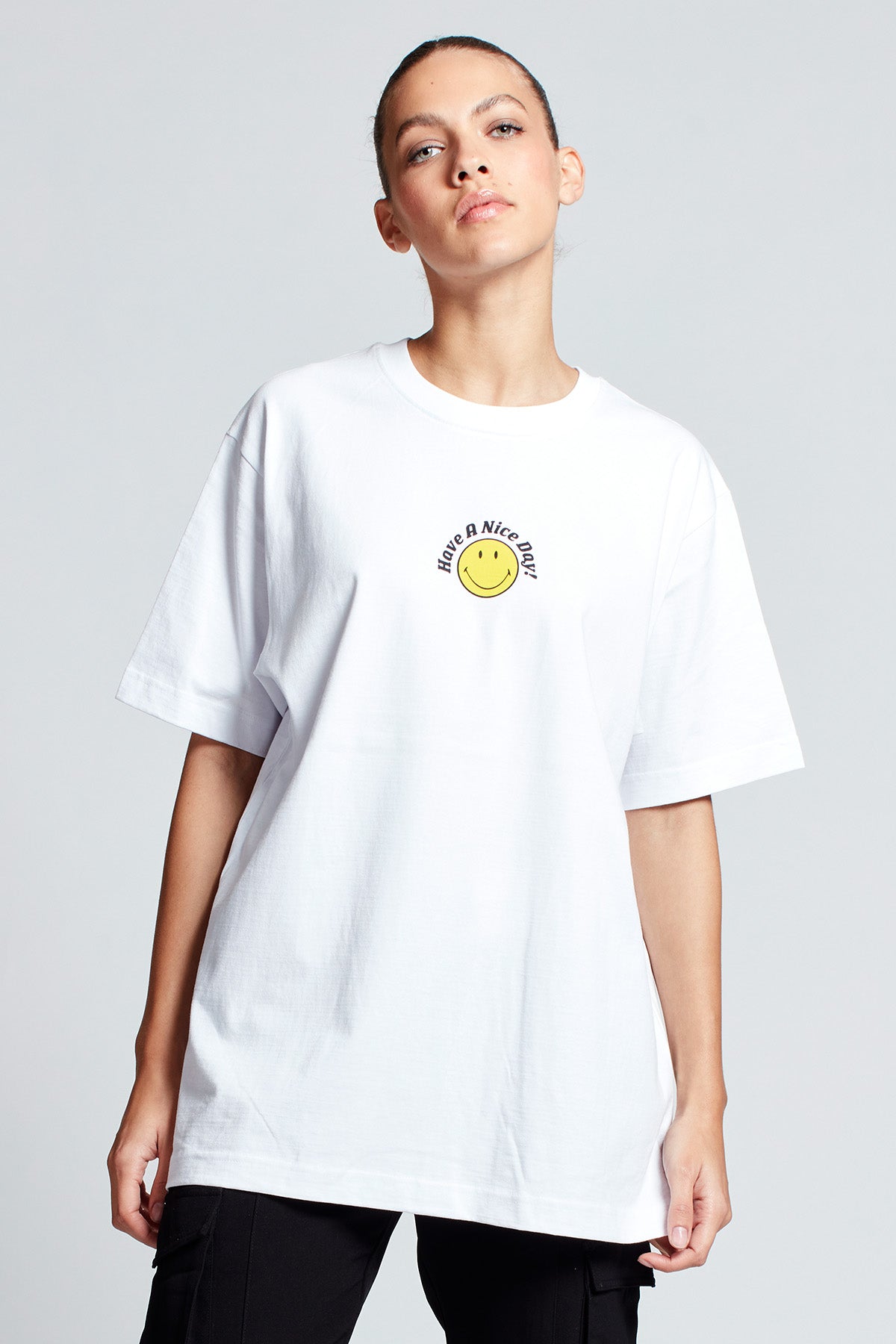 Smiley Originals® Original Raver T-shirt in White
