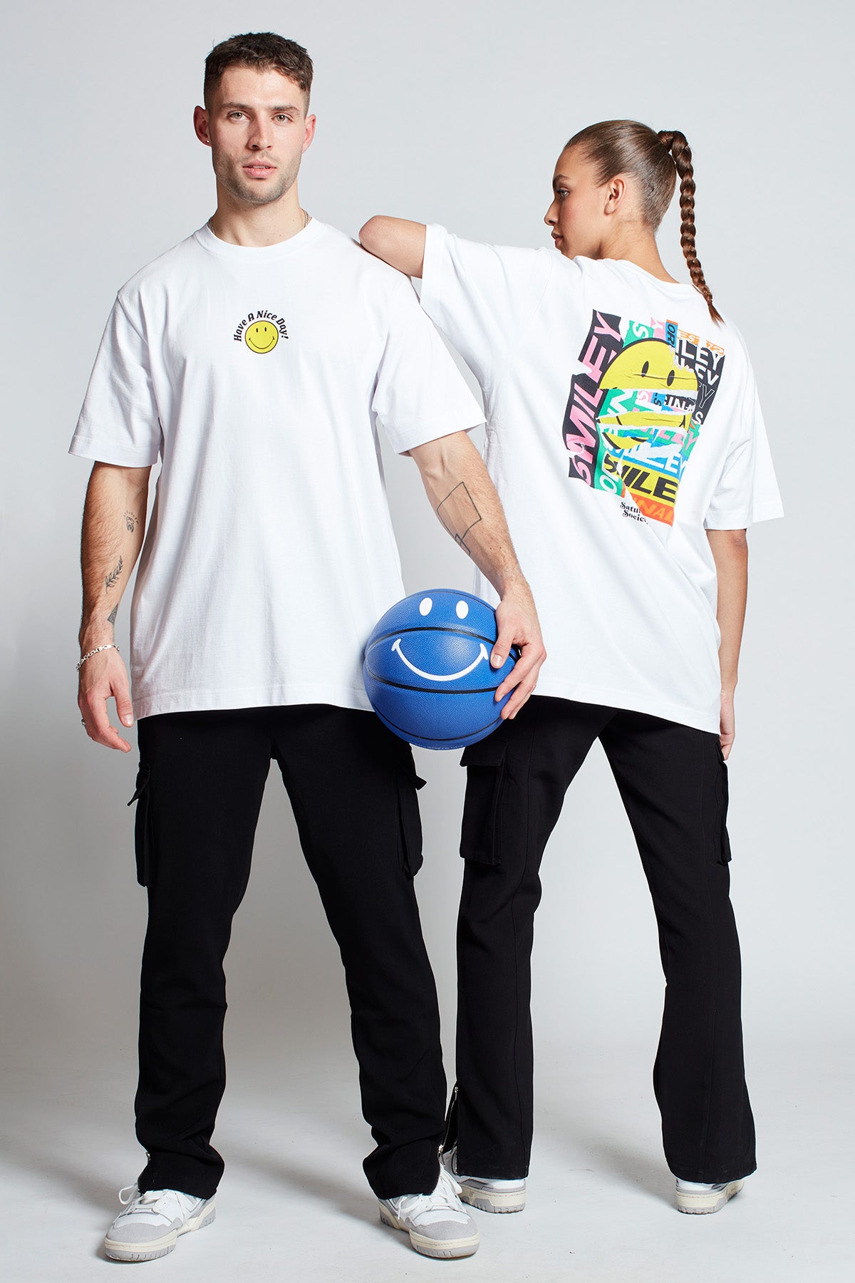 Smiley Originals® Original Raver T-shirt in White